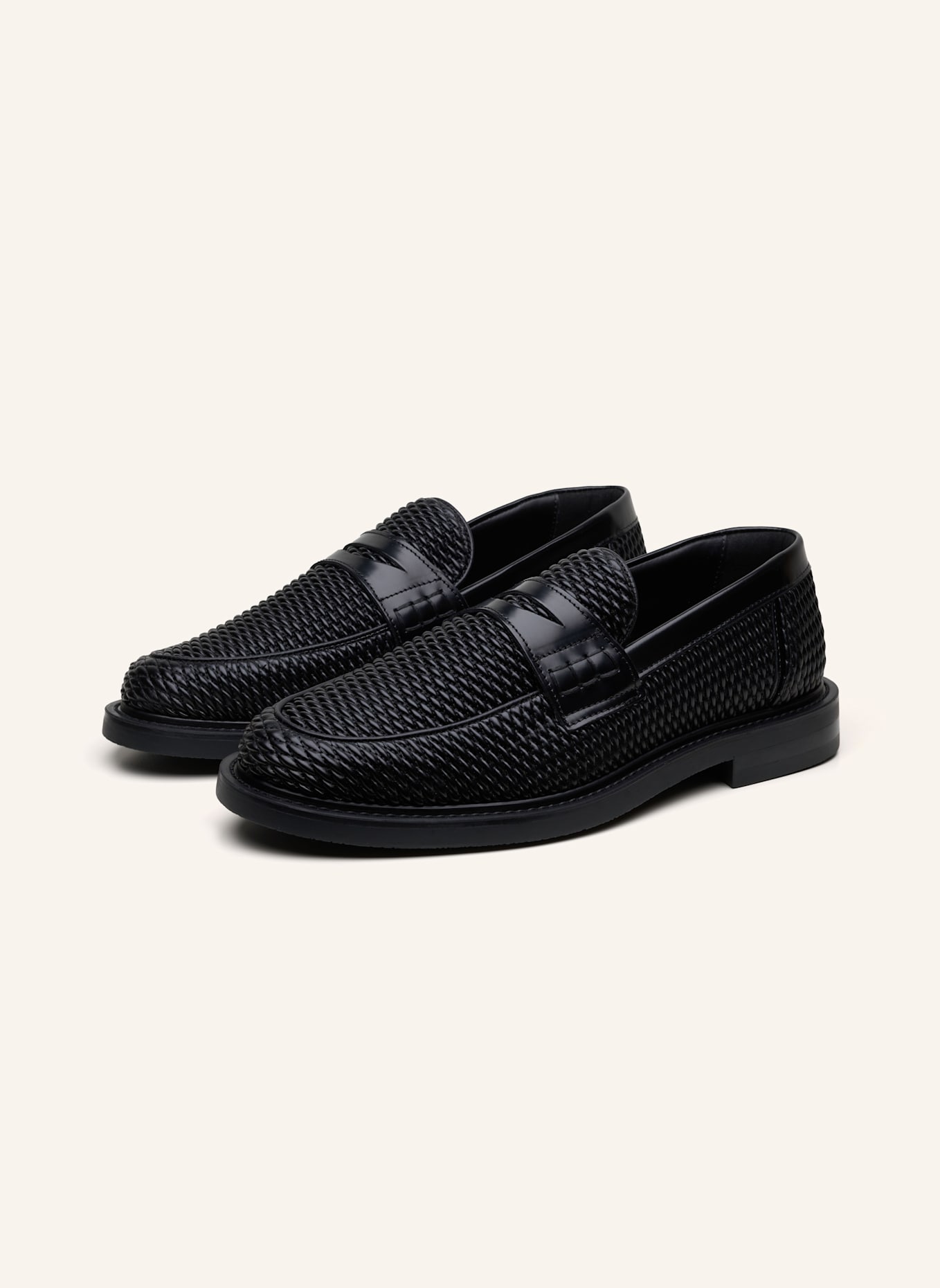 FILLING PIECES Slipper REED: SCHWARZ