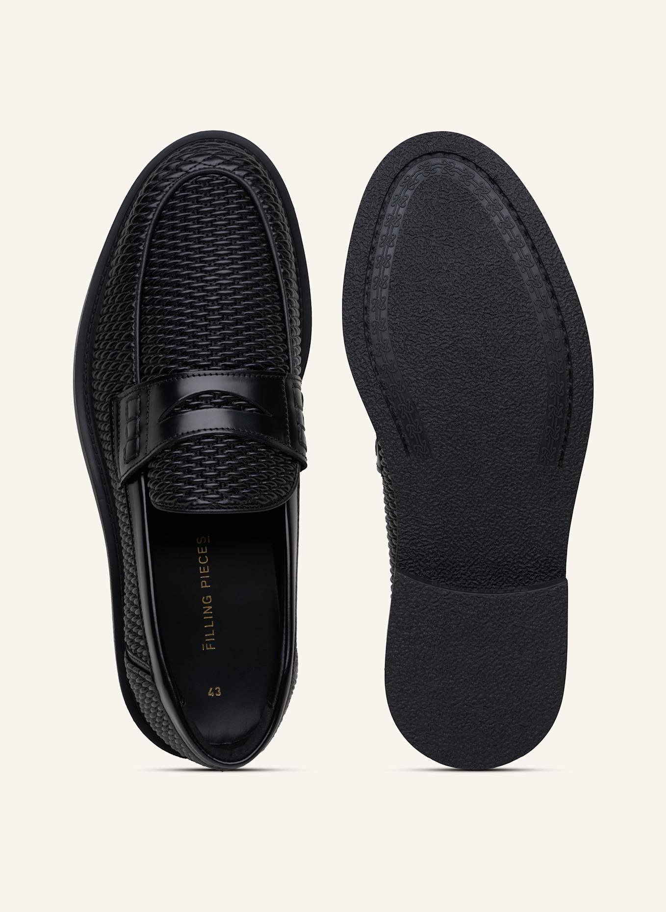 FILLING PIECES Slipper REED: SCHWARZ