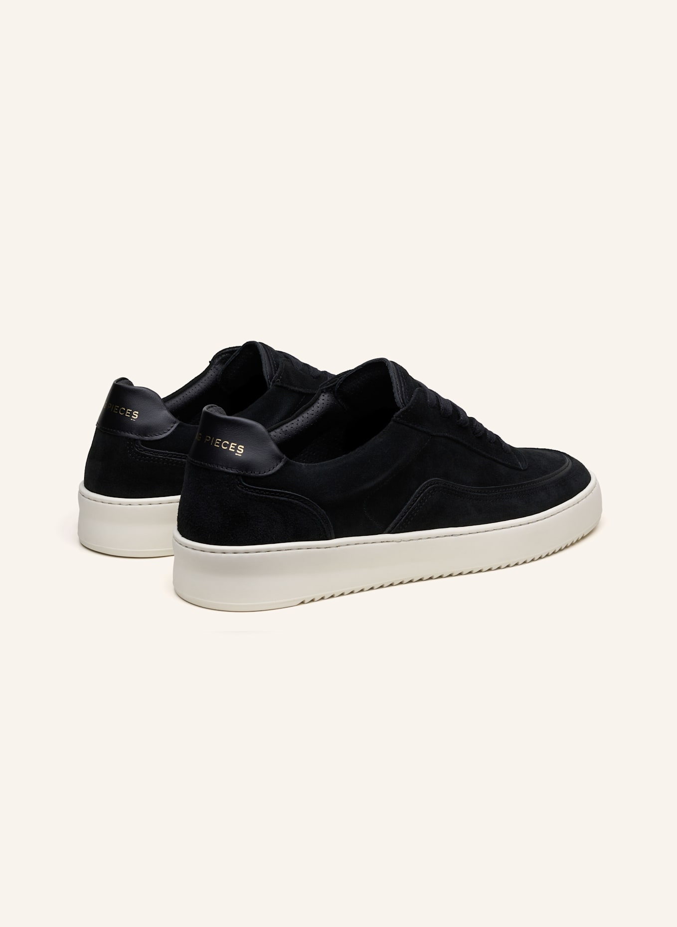 FILLING PIECES Sneaker MONDO STACK SUEDE: SCHWARZ