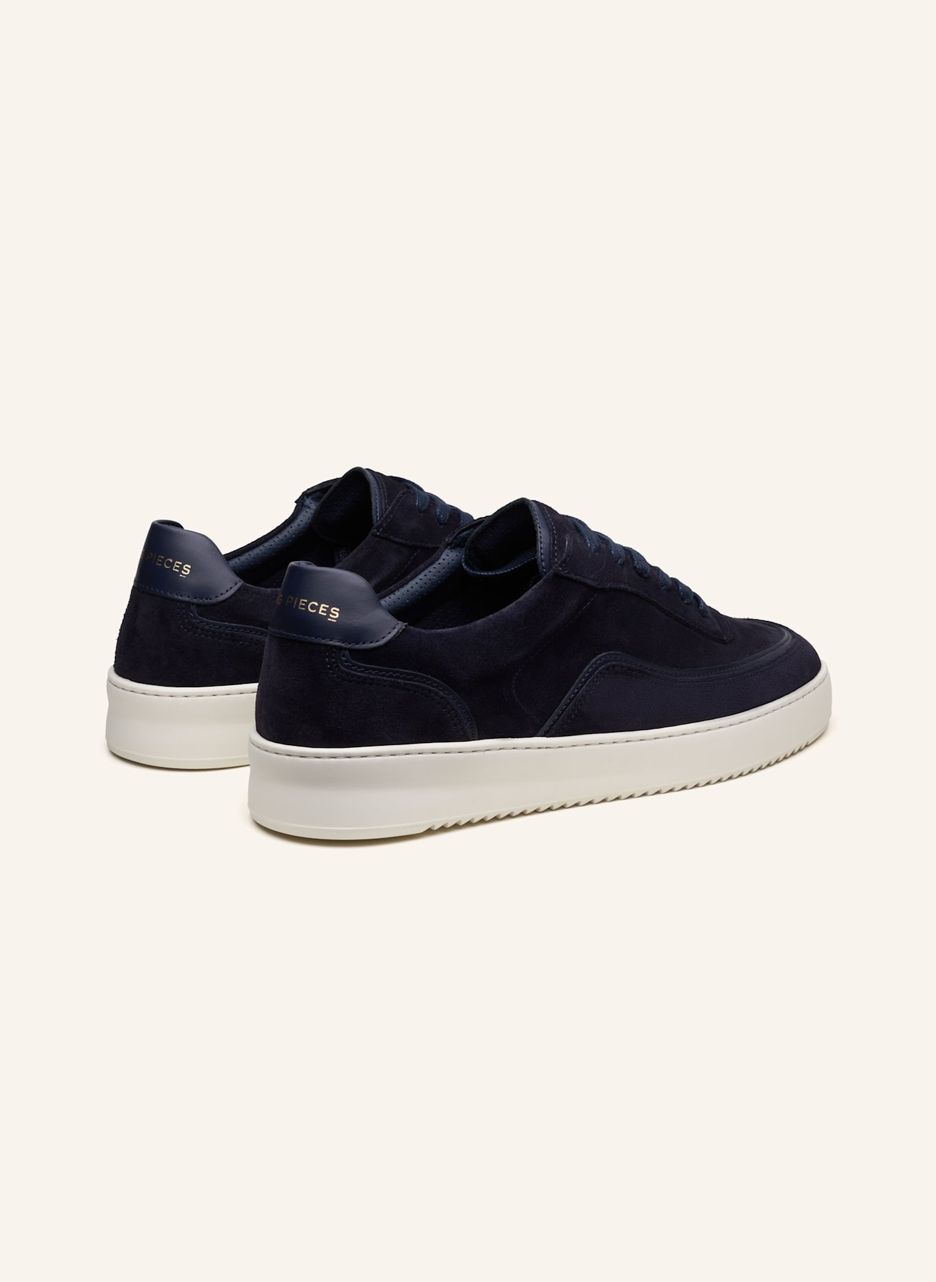 FILLING PIECES Sneaker MONDO STACK SUEDE: DUNKELBLAU