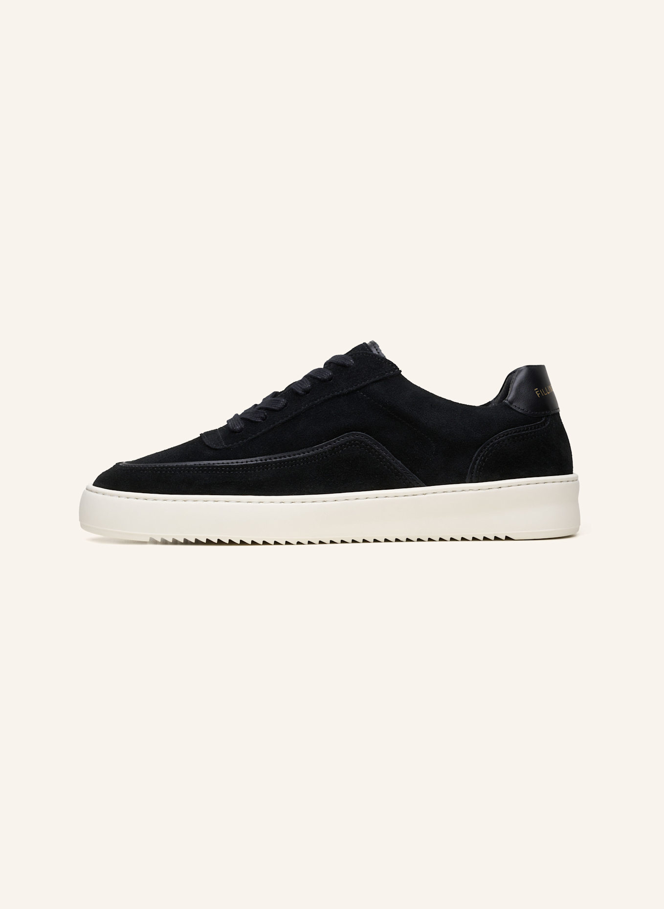 FILLING PIECES Sneaker MONDO STACK SUEDE: SCHWARZ