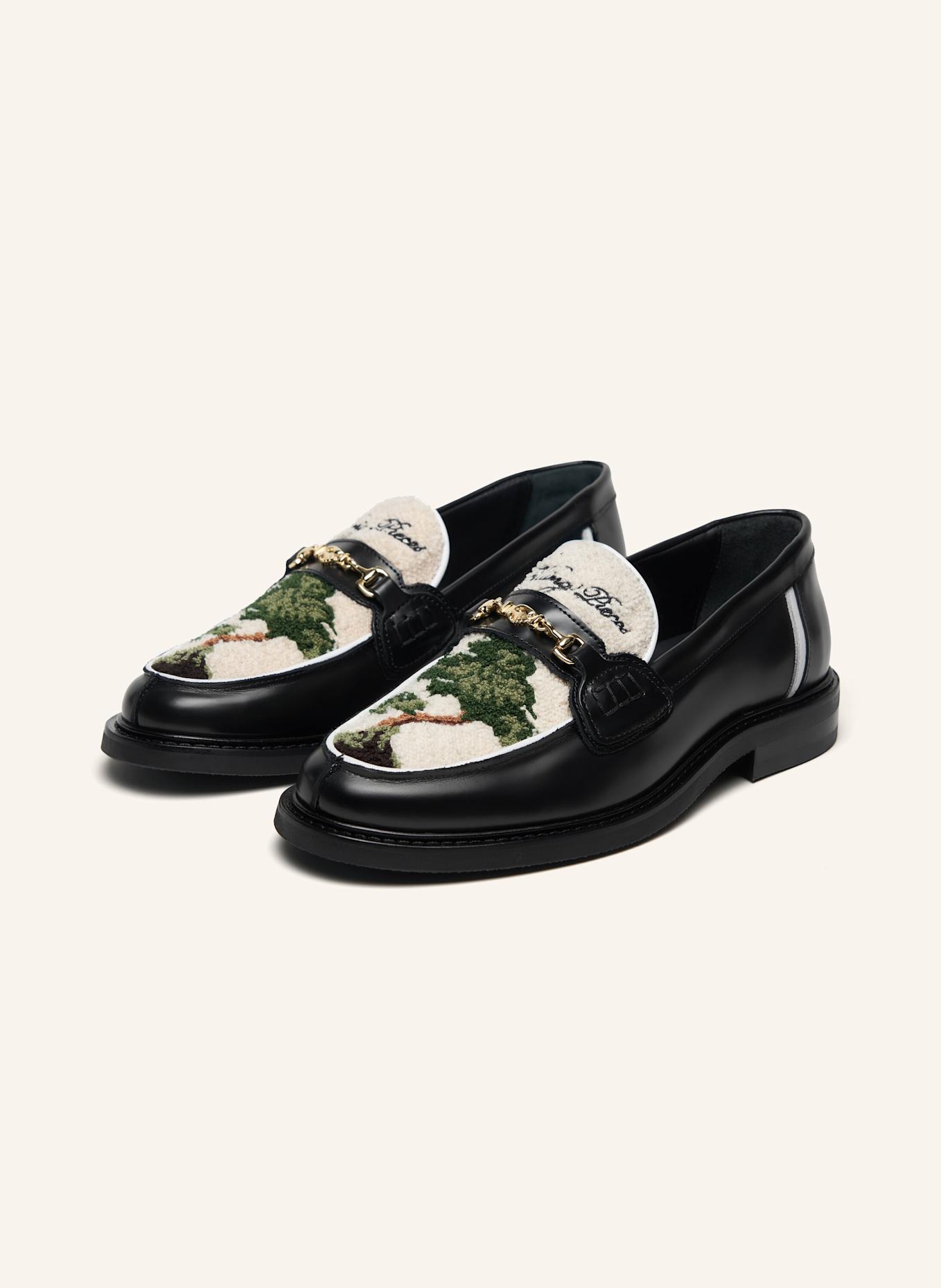 FILLING PIECES Slipper BONSAI: SCHWARZ