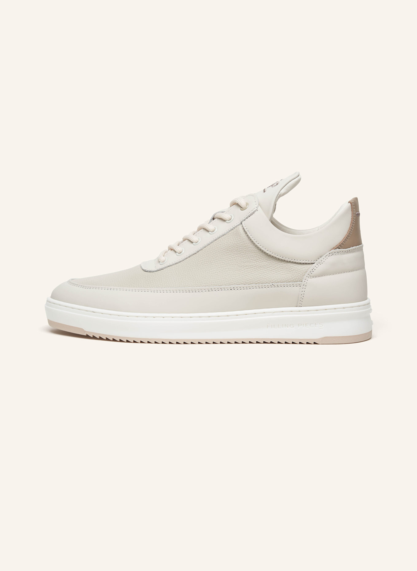 FILLING PIECES Low Top Sneaker TECH CRUMBS: BEIGE