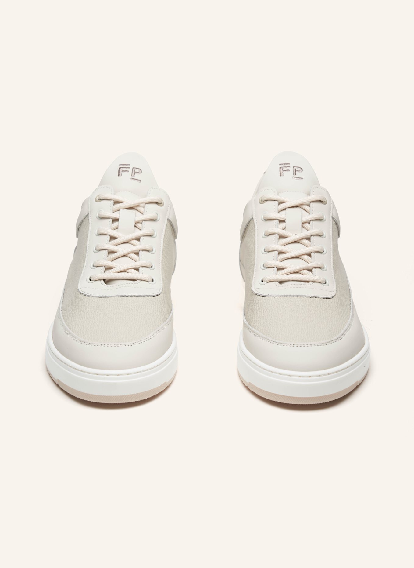 FILLING PIECES Low Top Sneaker TECH CRUMBS: BEIGE