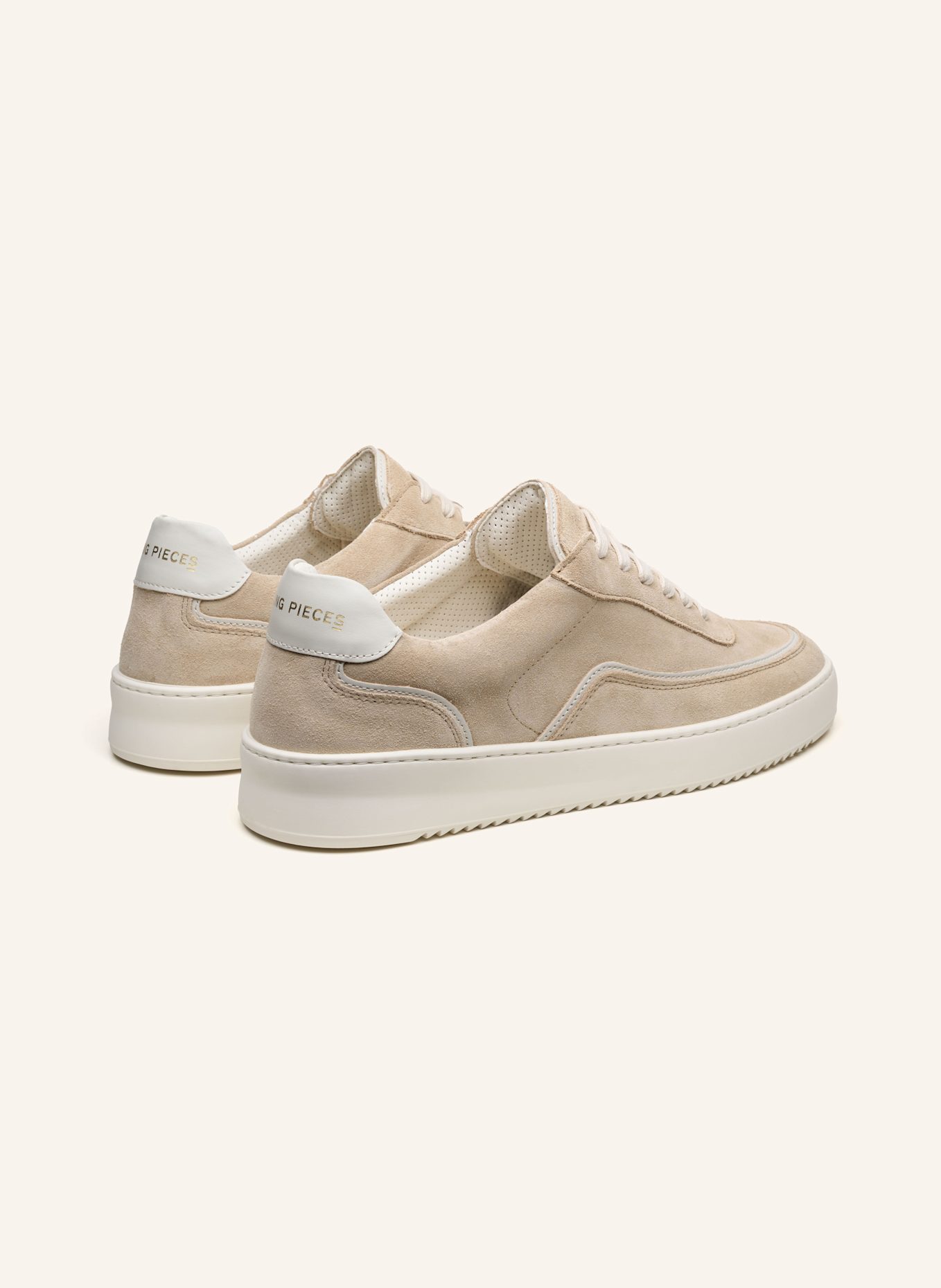 FILLING PIECES Sneaker MONDO STACK SUEDE: BEIGE