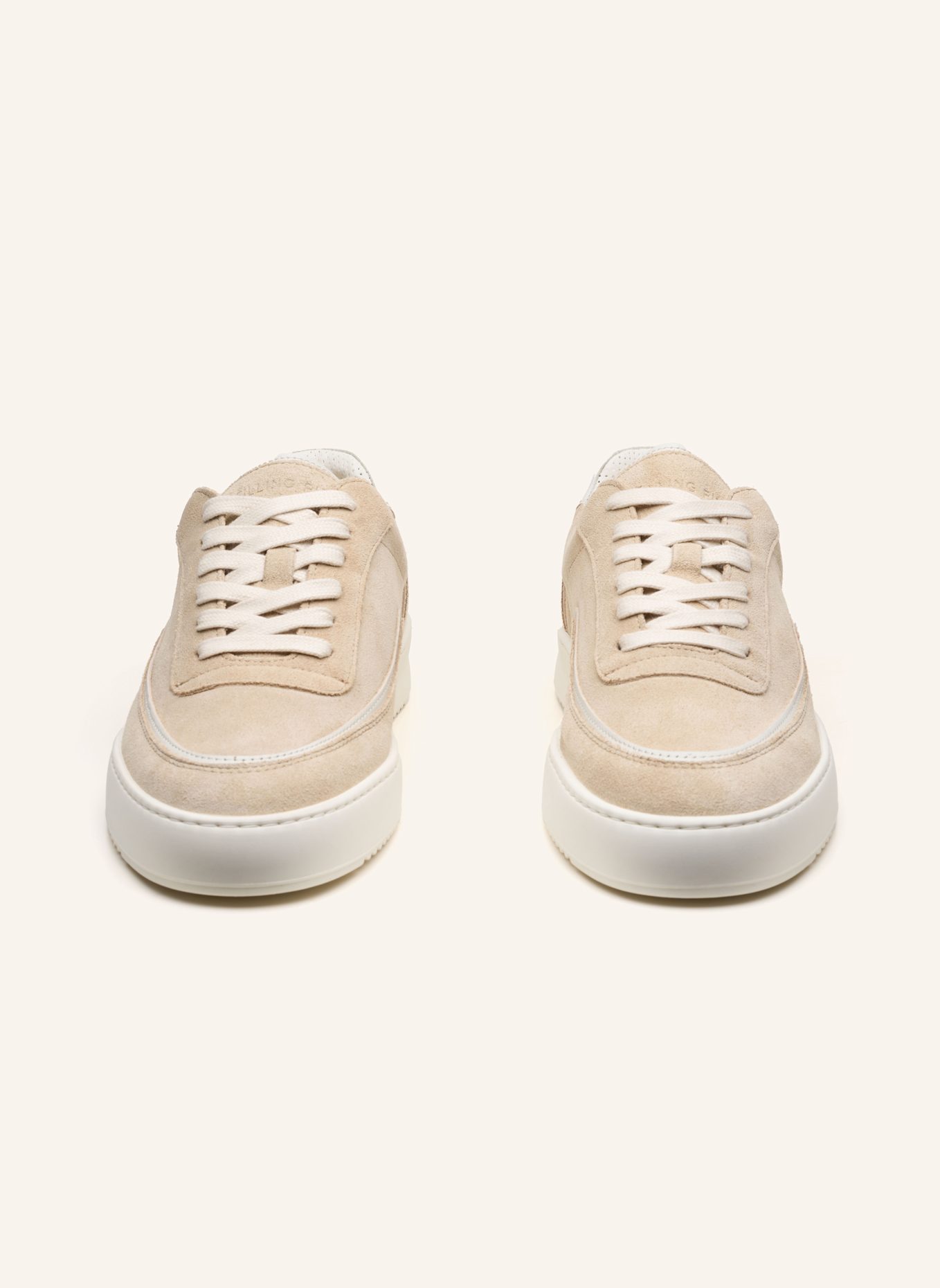 FILLING PIECES Sneaker MONDO STACK SUEDE: BEIGE
