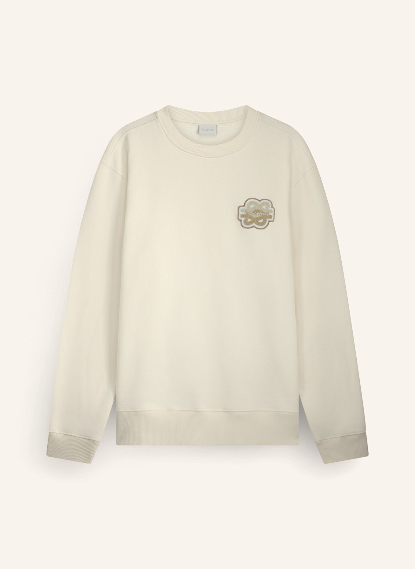 FILLING PIECES Sweatshirt GOWTU TONAL: WEISS