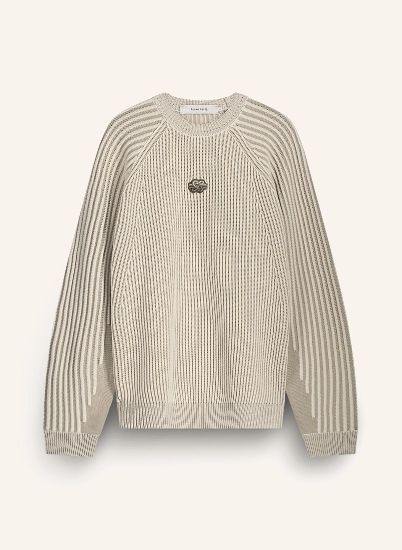 FILLING PIECES Knit Sweater Raglan: WEISS