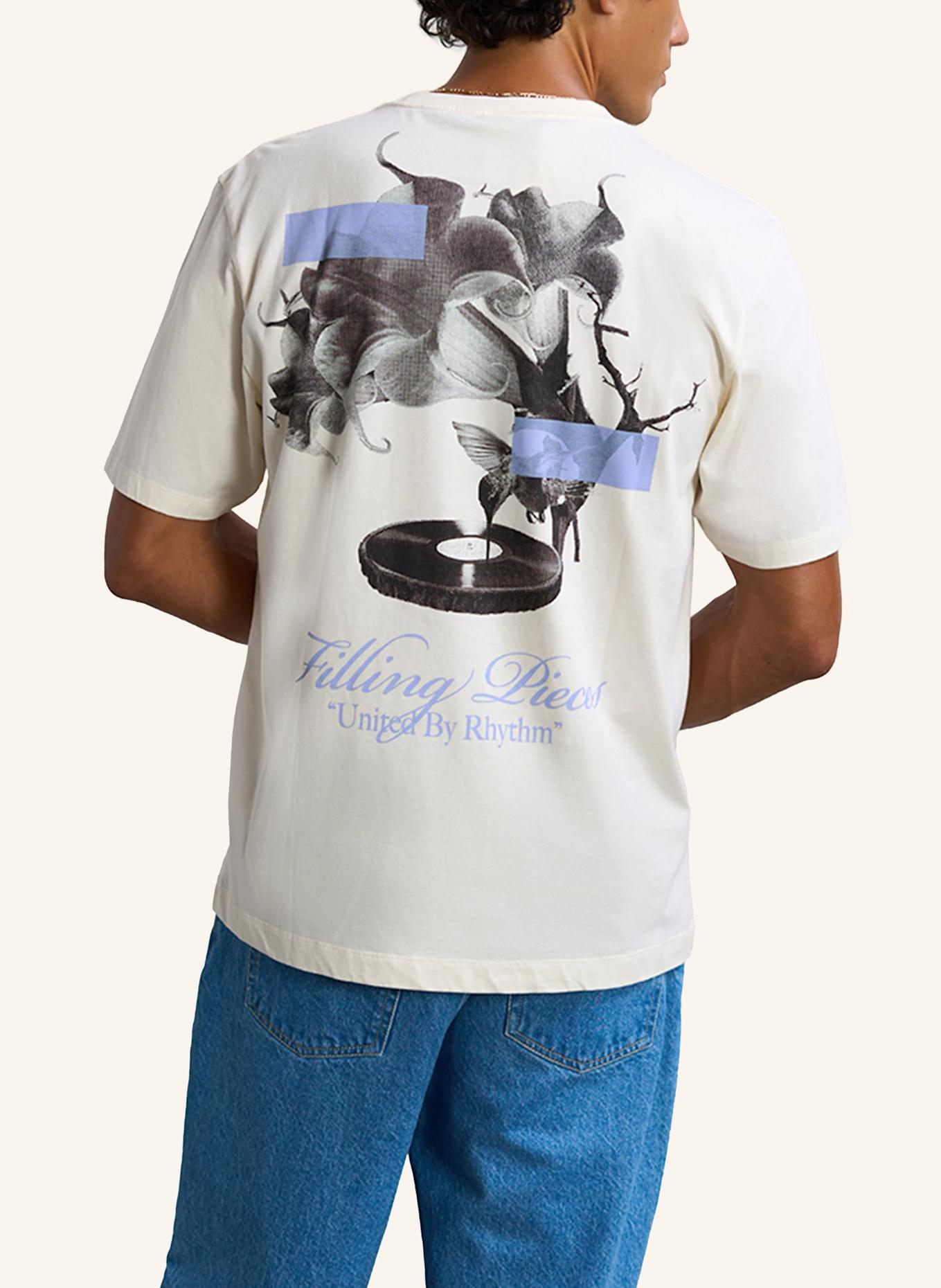 FILLING PIECES T-shirt GRAMOPHONE: WEISS