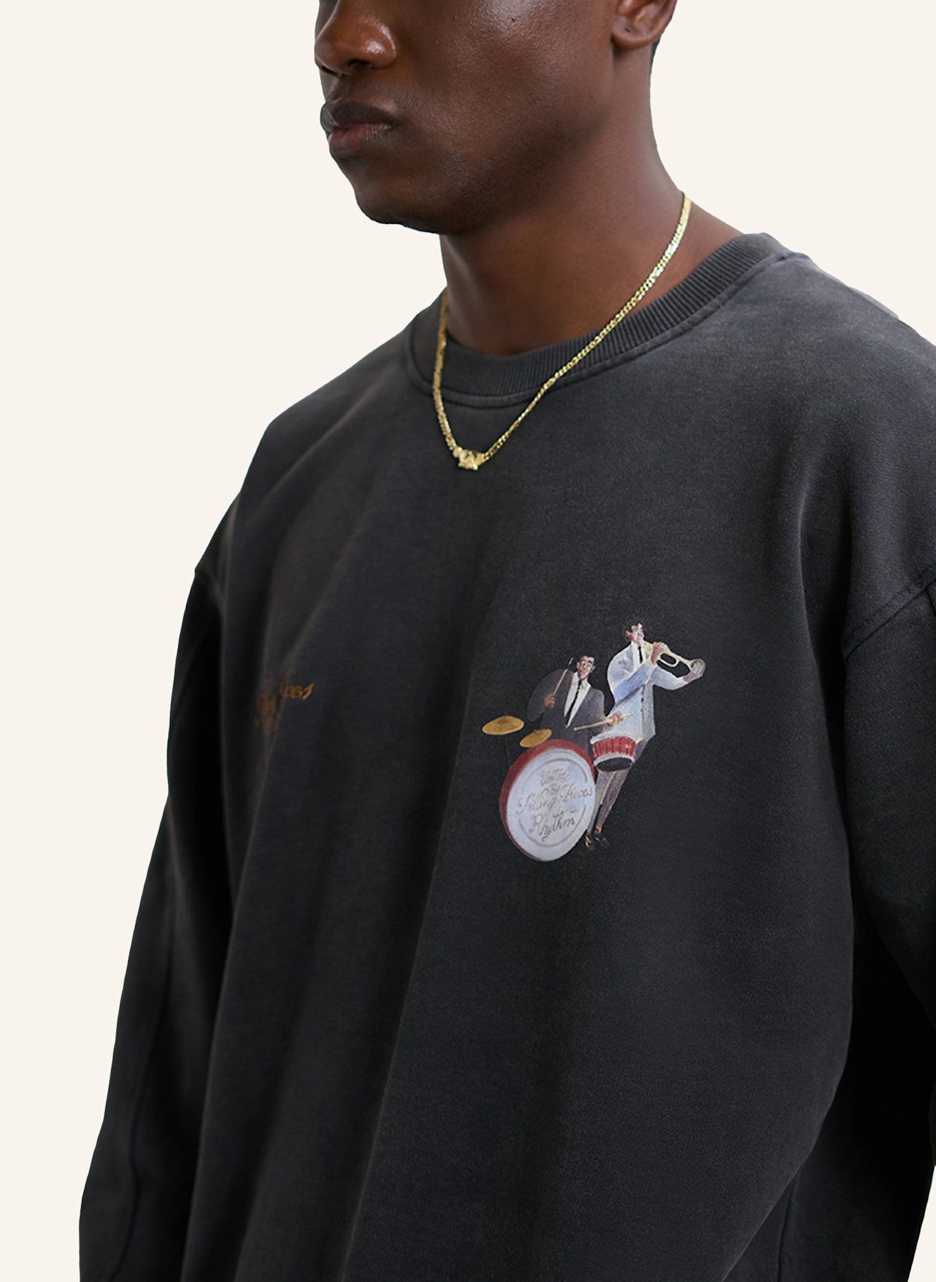 FILLING PIECES Sweatshirt Band: DUNKELGRAU