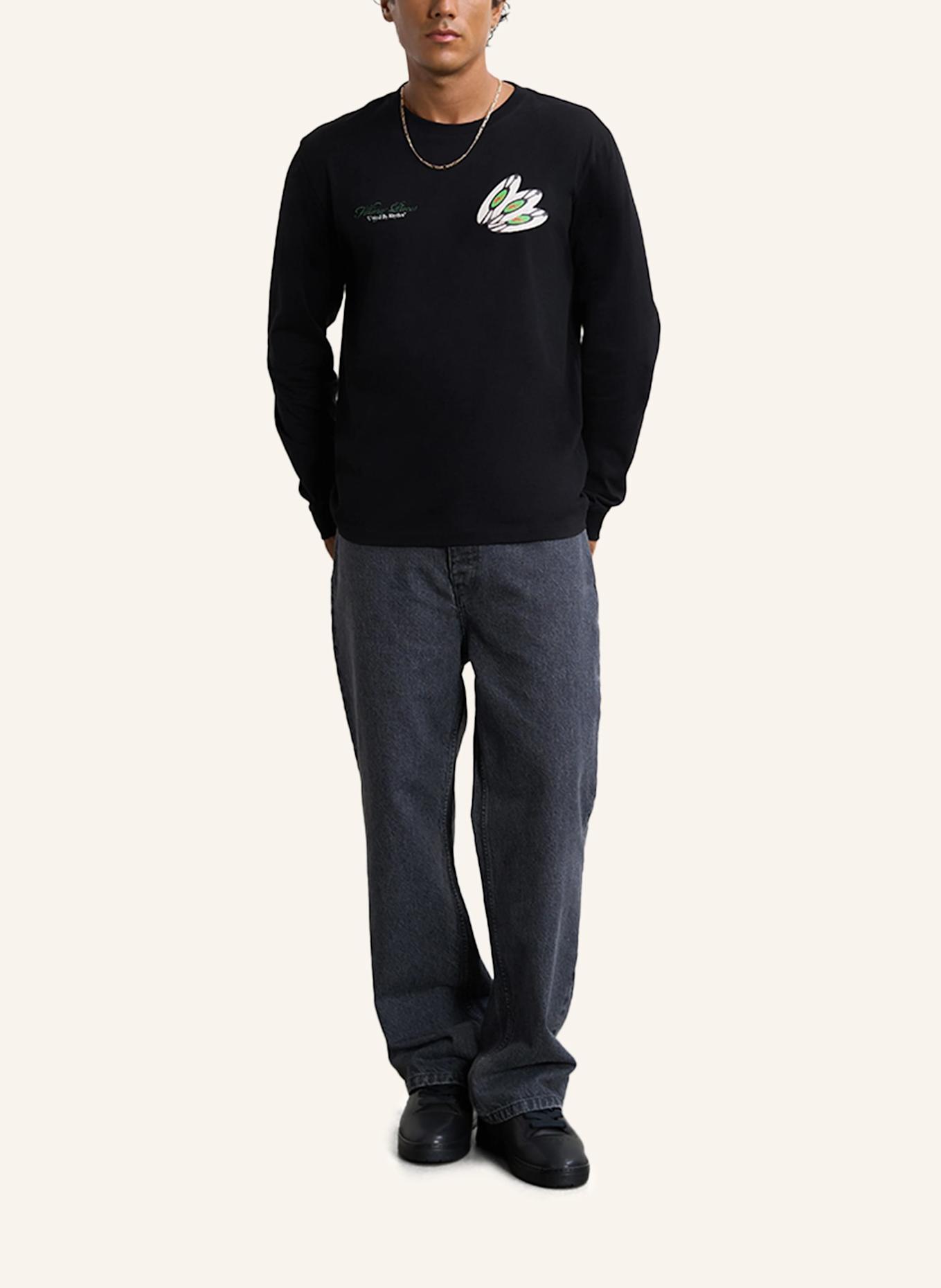 FILLING PIECES Longsleeve DJ: SCHWARZ