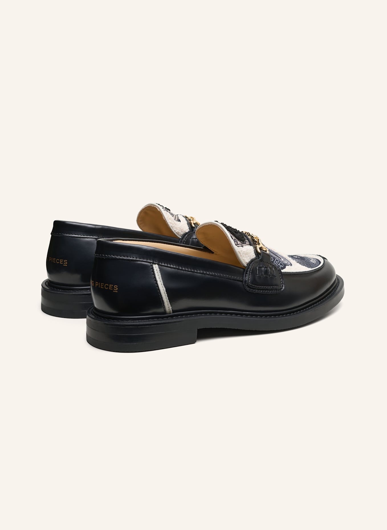 FILLING PIECES Slipper VINYL: SCHWARZ