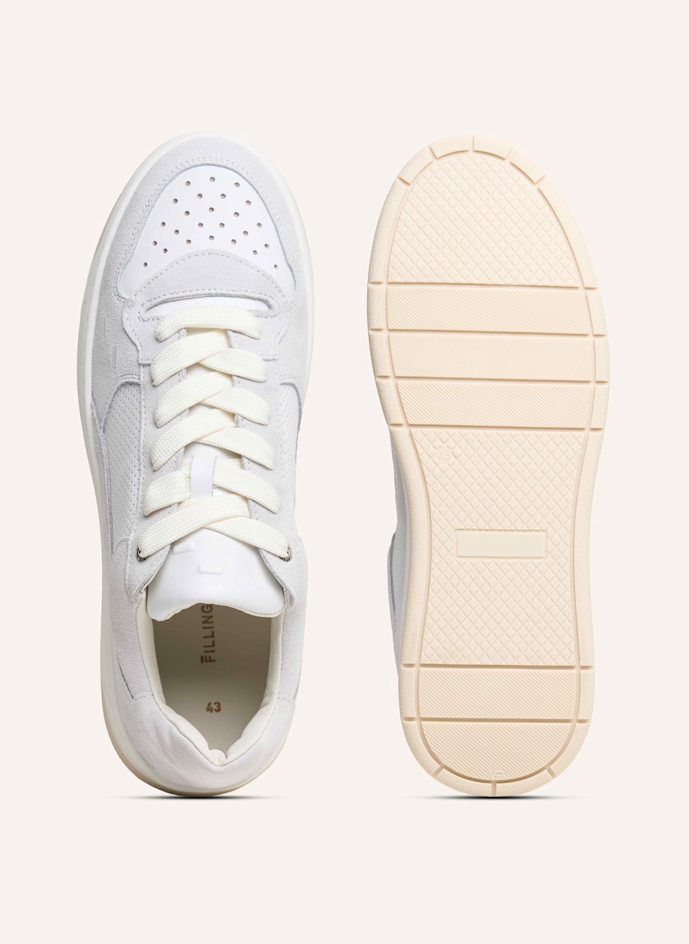 FILLING PIECES Sneaker CRUISER NEAT: BEIGE