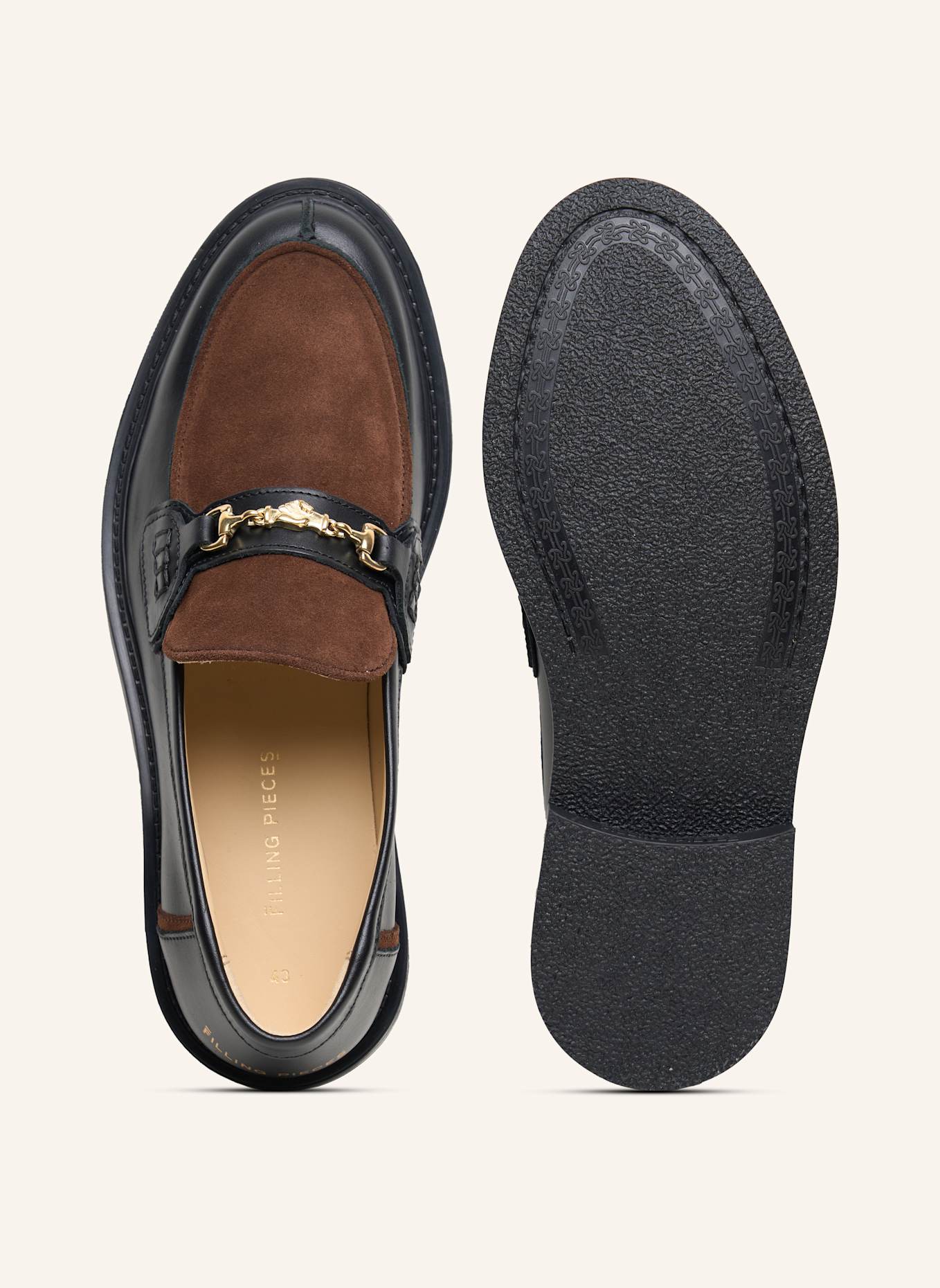 FILLING PIECES Slipper HAZY: BRAUN