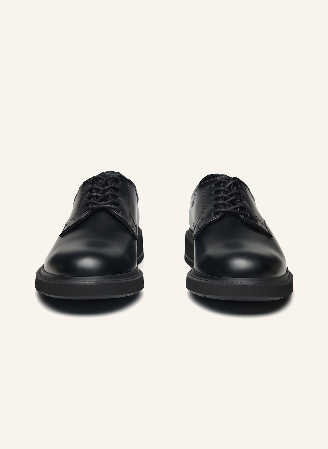 FILLING PIECES Schnürer CLEAN DERBY: SCHWARZ