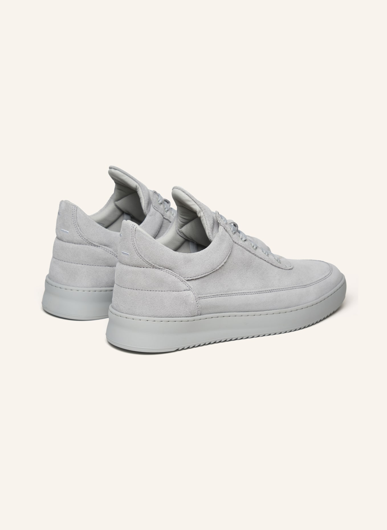 FILLING PIECES Low Top Sneaker SUEDE, Farbe: GRAU (Bild 2)