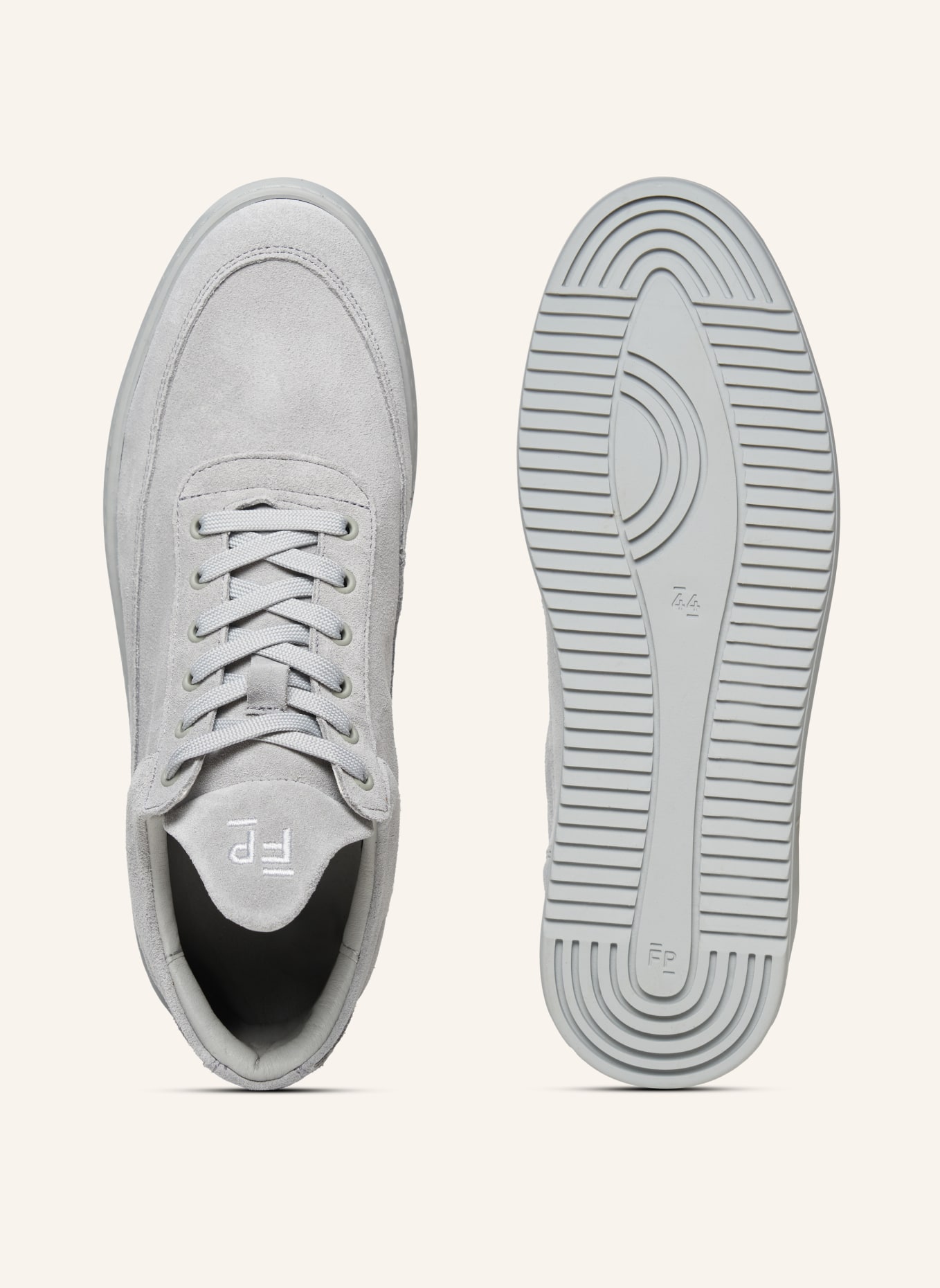 FILLING PIECES Low Top Sneaker SUEDE, Farbe: GRAU (Bild 4)