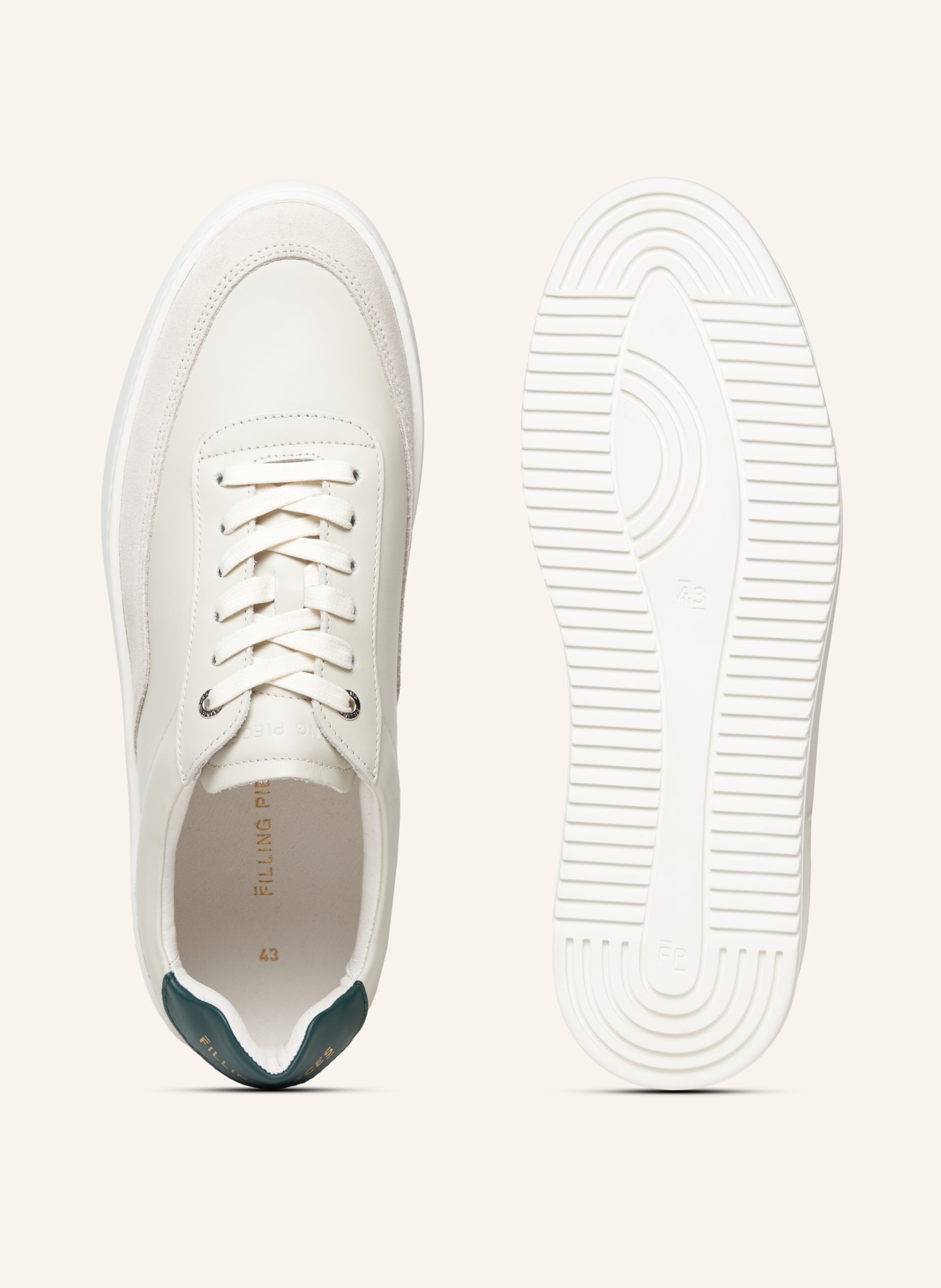 FILLING PIECES Sneaker MONDO SQUASH, Farbe: BEIGE (Bild 4)