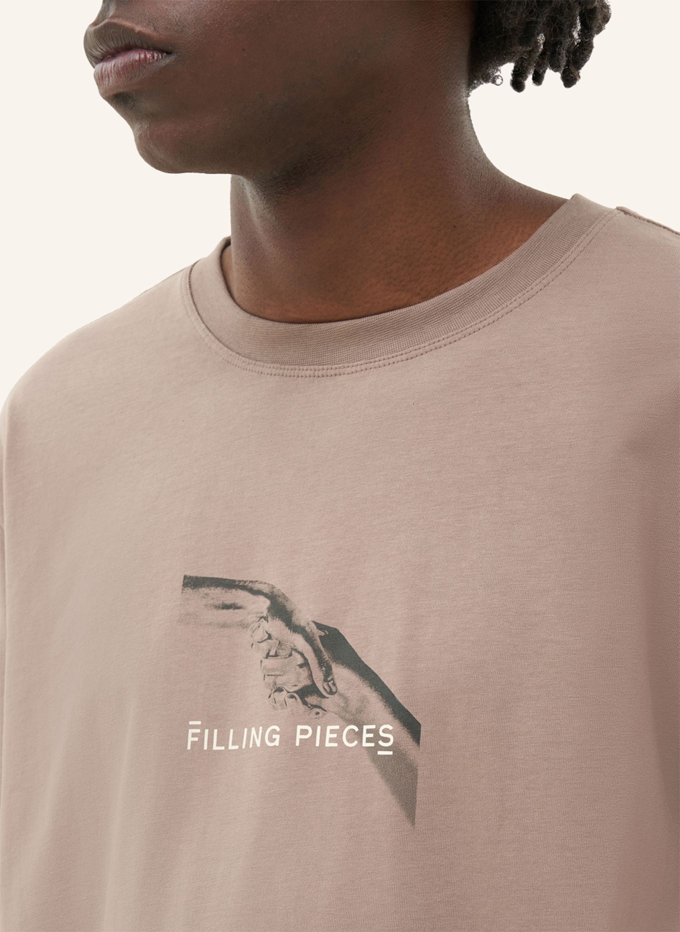 FILLING PIECES T-shirt, Farbe: HELLBRAUN (Bild 3)