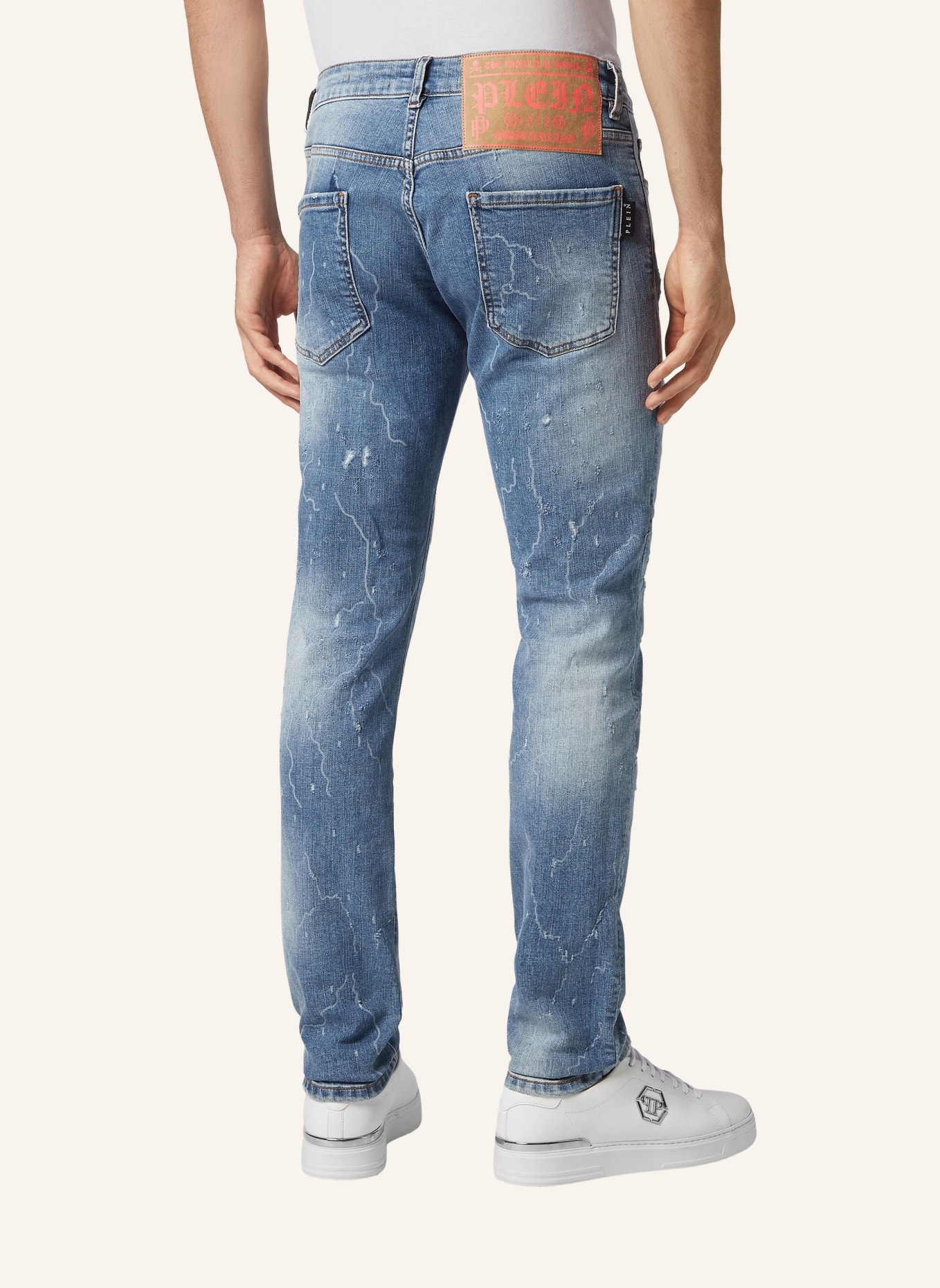 PHILIPP PLEIN Jeans SKULL & BONES Super Straight Fit (Bild 2)
