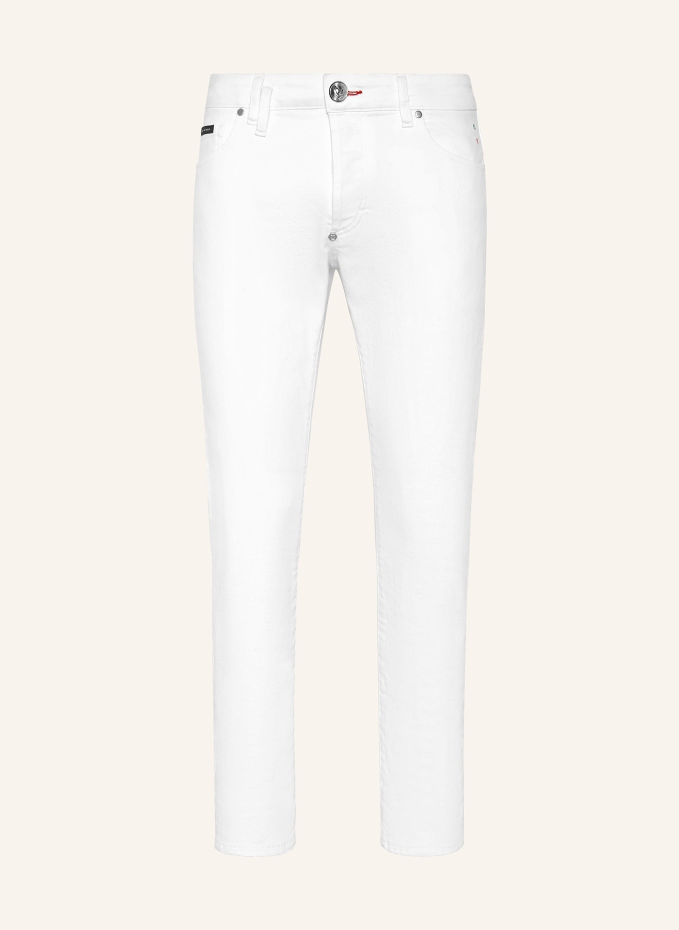 PHILIPP PLEIN Jeans Skinny Fit, Farbe: WEISS (Bild 1)