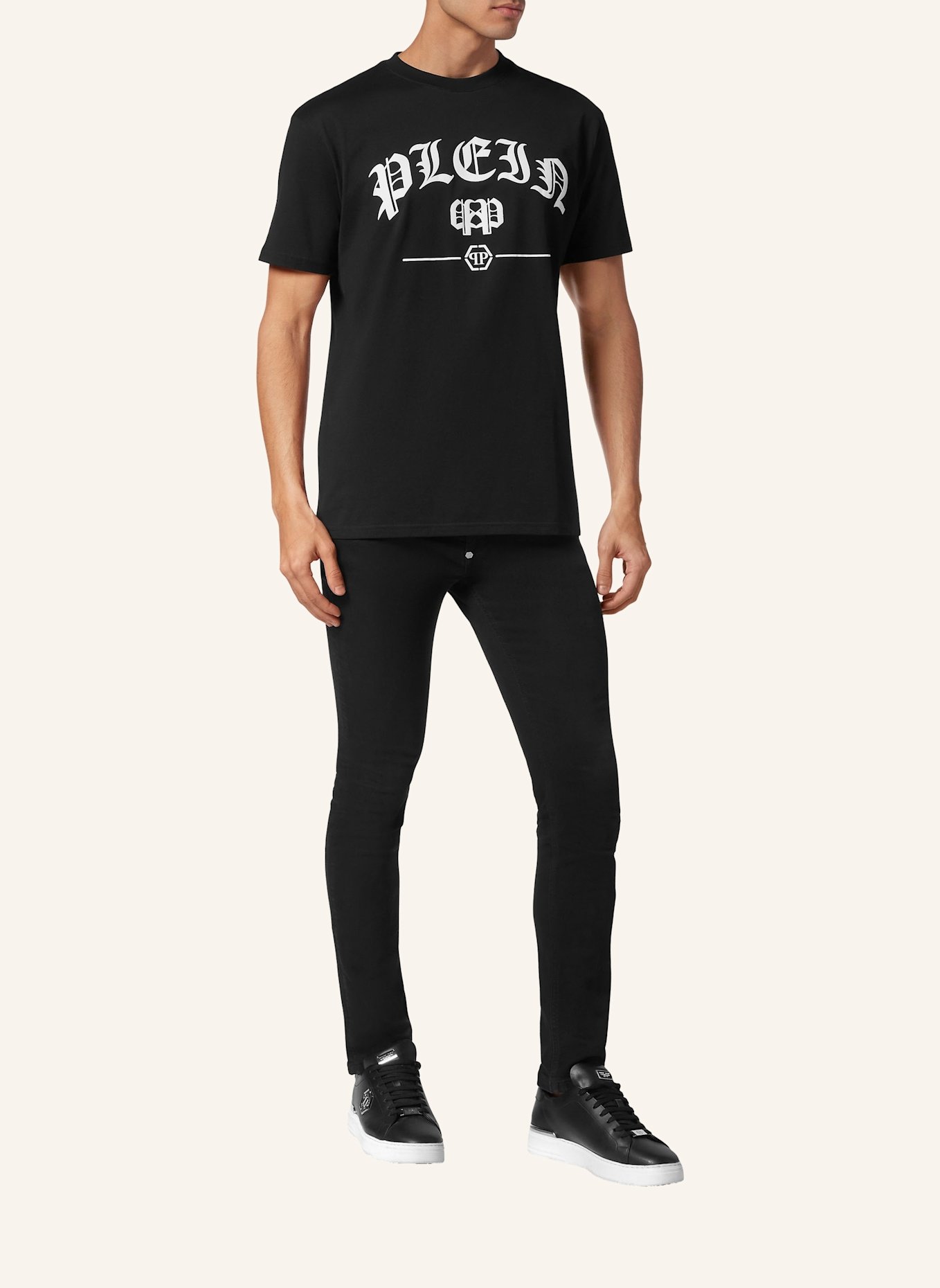 PHILIPP PLEIN T-Shirt TATTOO, Farbe: SCHWARZ (Bild 4)