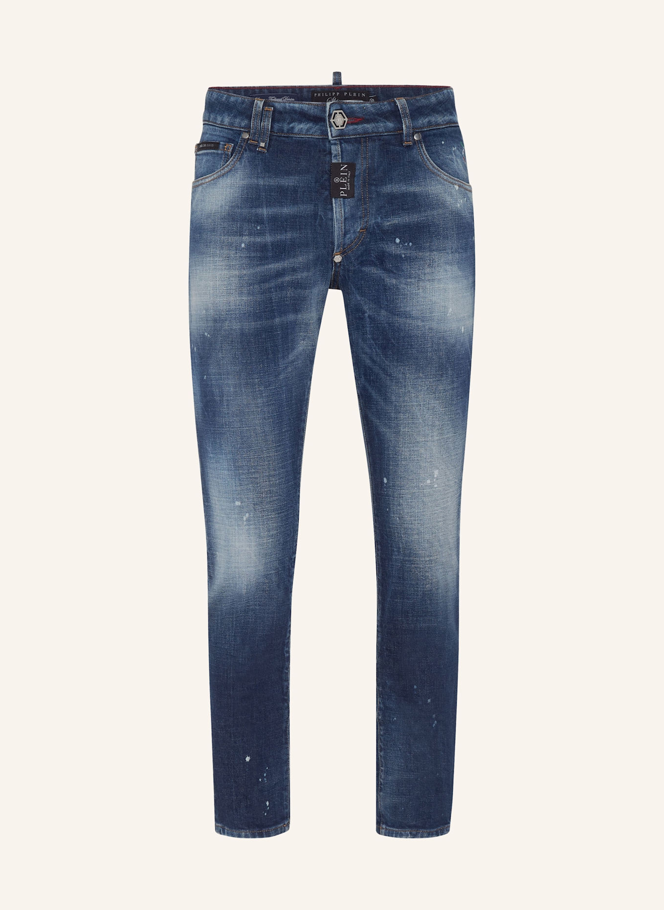 PHILIPP PLEIN Jeans Skinny Fit, Farbe: BLAU (Bild 1)