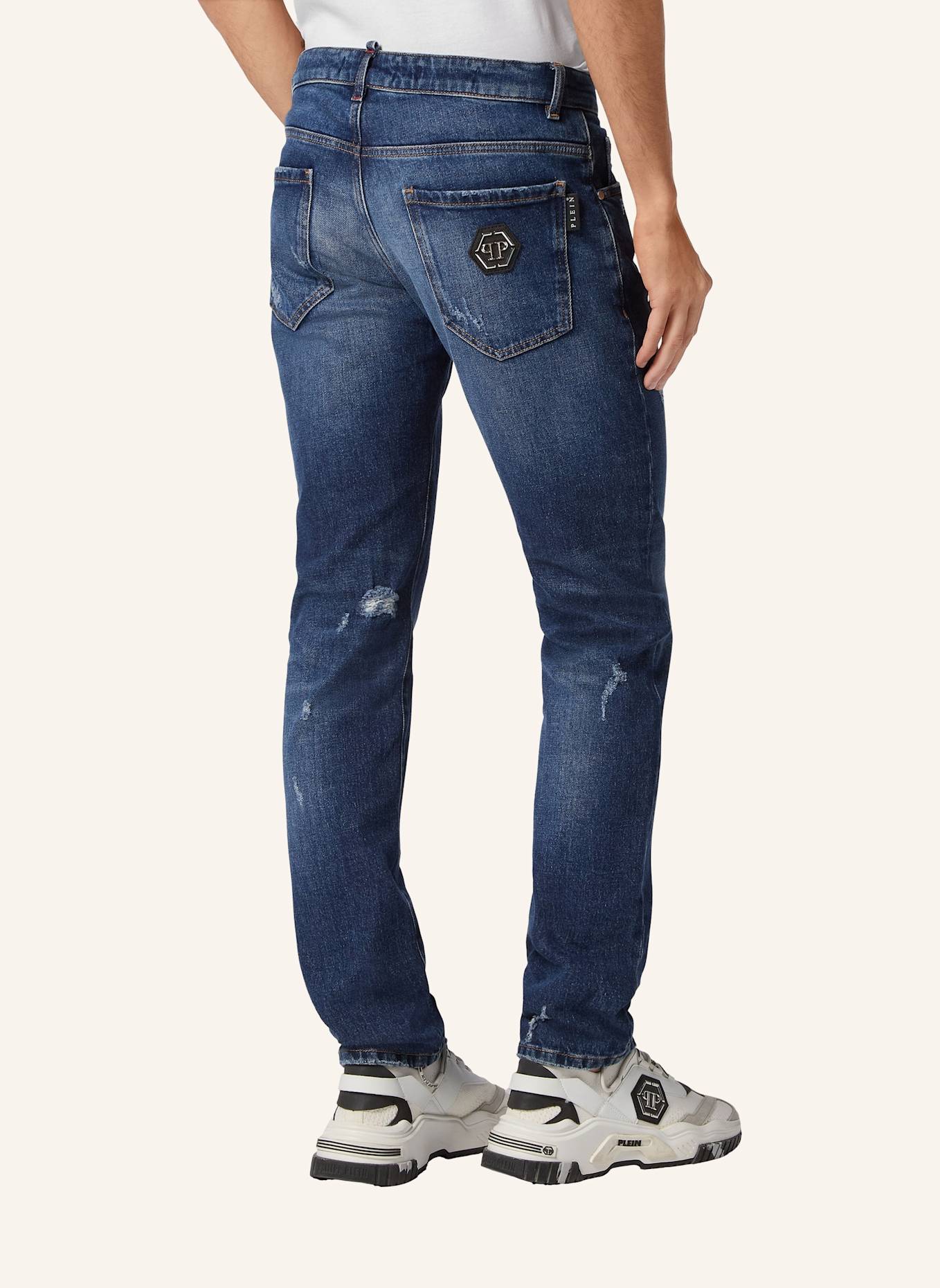 PHILIPP PLEIN Jeans Regular Fit, Farbe: BLAU (Bild 2)