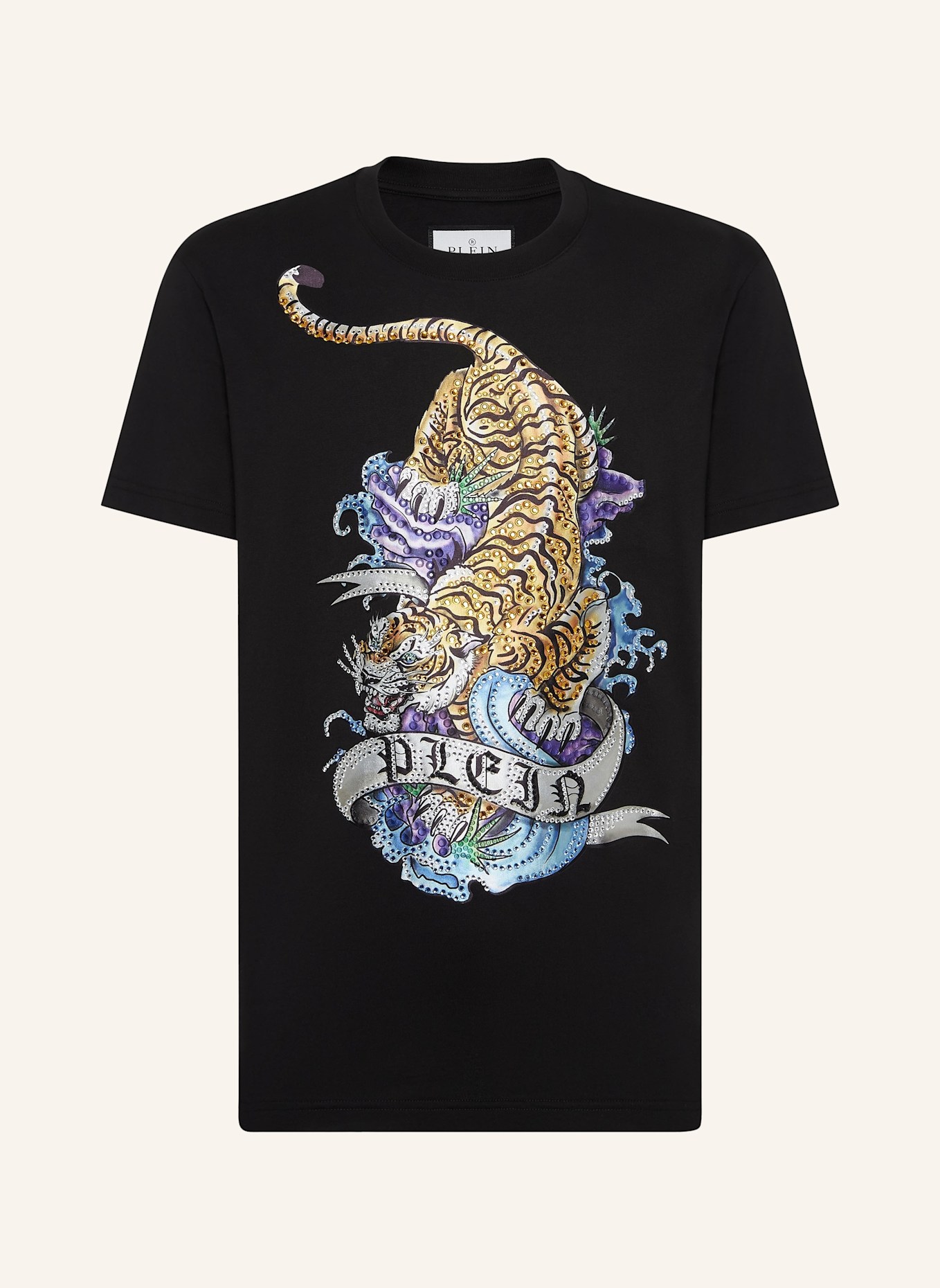 PHILIPP PLEIN T-Shirt TATTOO, Farbe: SCHWARZ (Bild 1)