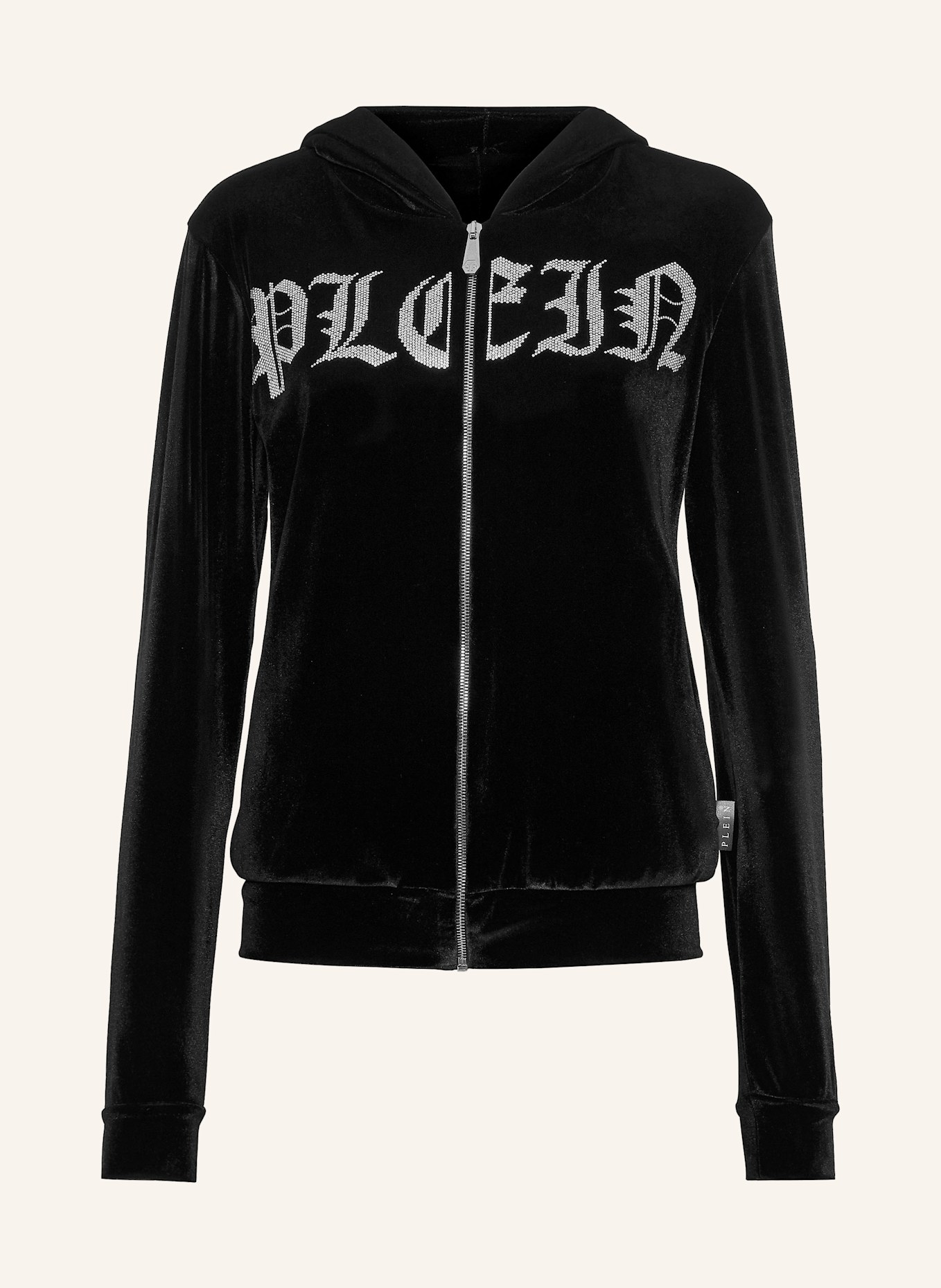 PHILIPP PLEIN Sweatjacke GOTHIC PLEIN, Farbe: SCHWARZ (Bild 1)