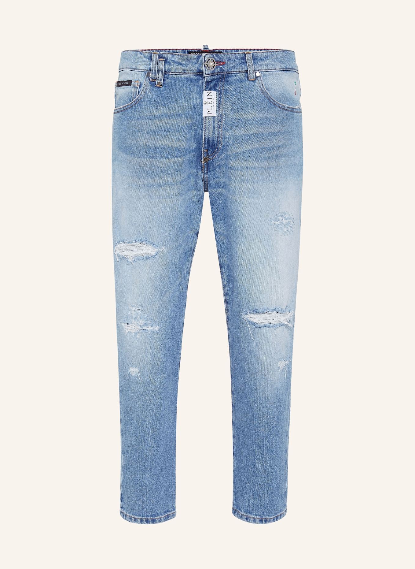 PHILIPP PLEIN Jeans Regular Fit, Farbe: HELLBLAU (Bild 1)