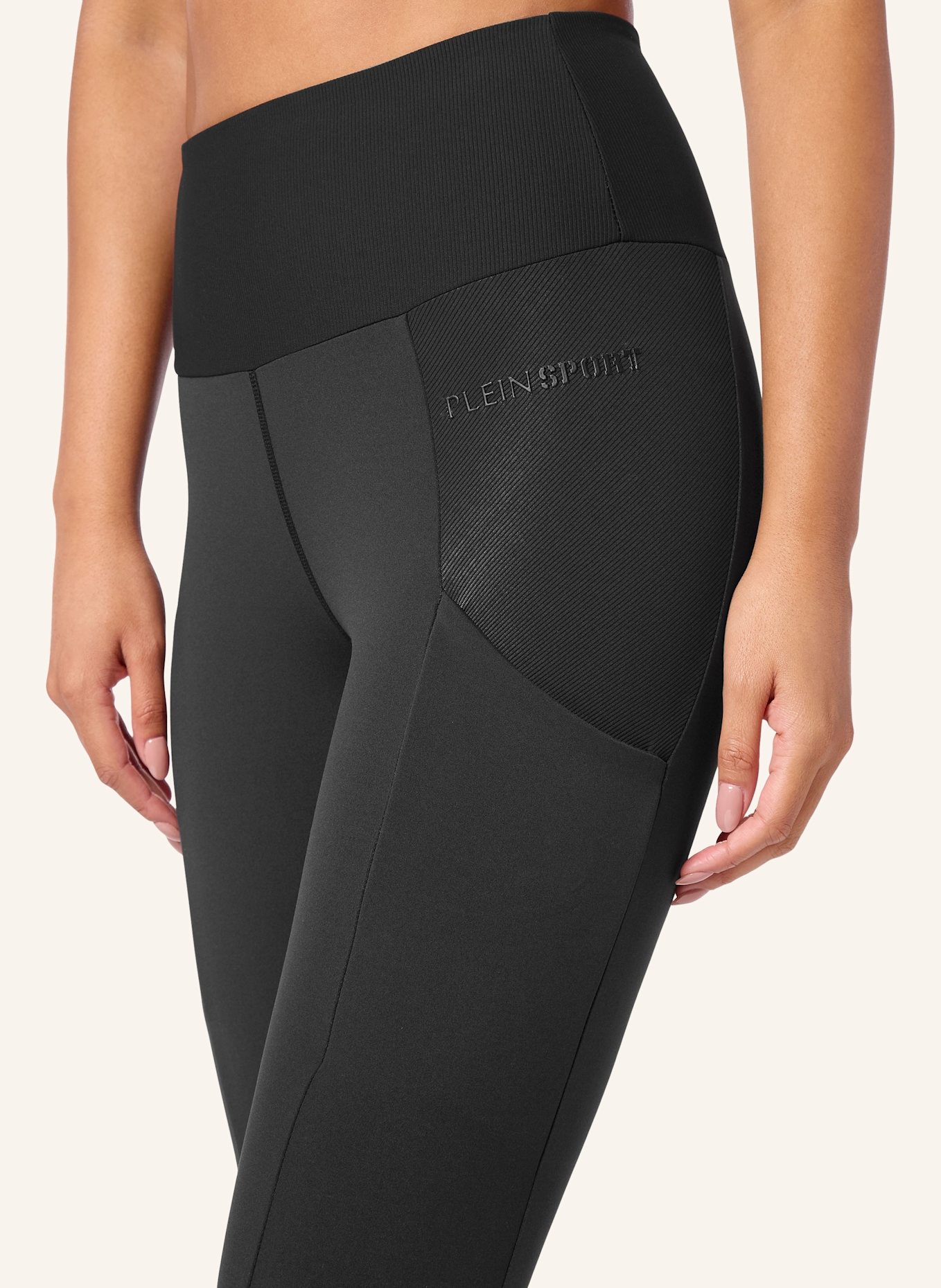 PLEIN SPORT Leggins, Farbe: SCHWARZ (Bild 3)