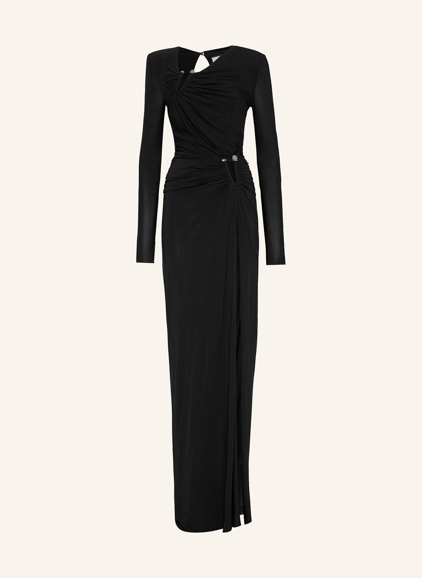 PHILIPP PLEIN Maxikleid, Farbe: SCHWARZ (Bild 1)