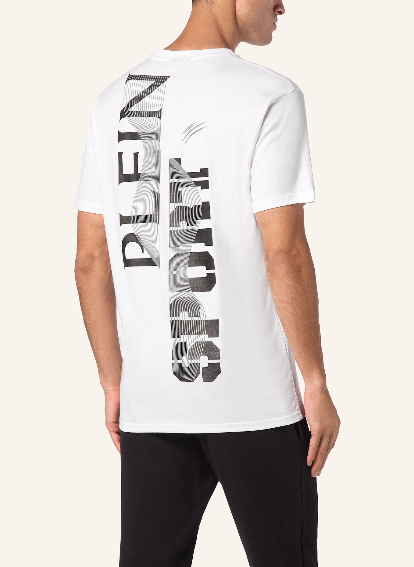 PLEIN SPORT T-Shirt WAVE, Farbe: WEISS (Bild 2)