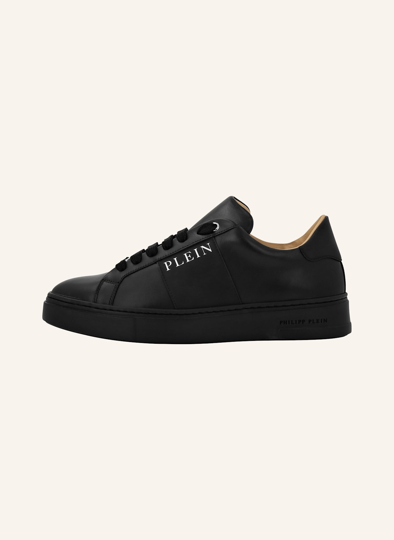 PHILIPP PLEIN Leder Sneaker, Farbe: SCHWARZ (Bild 3)