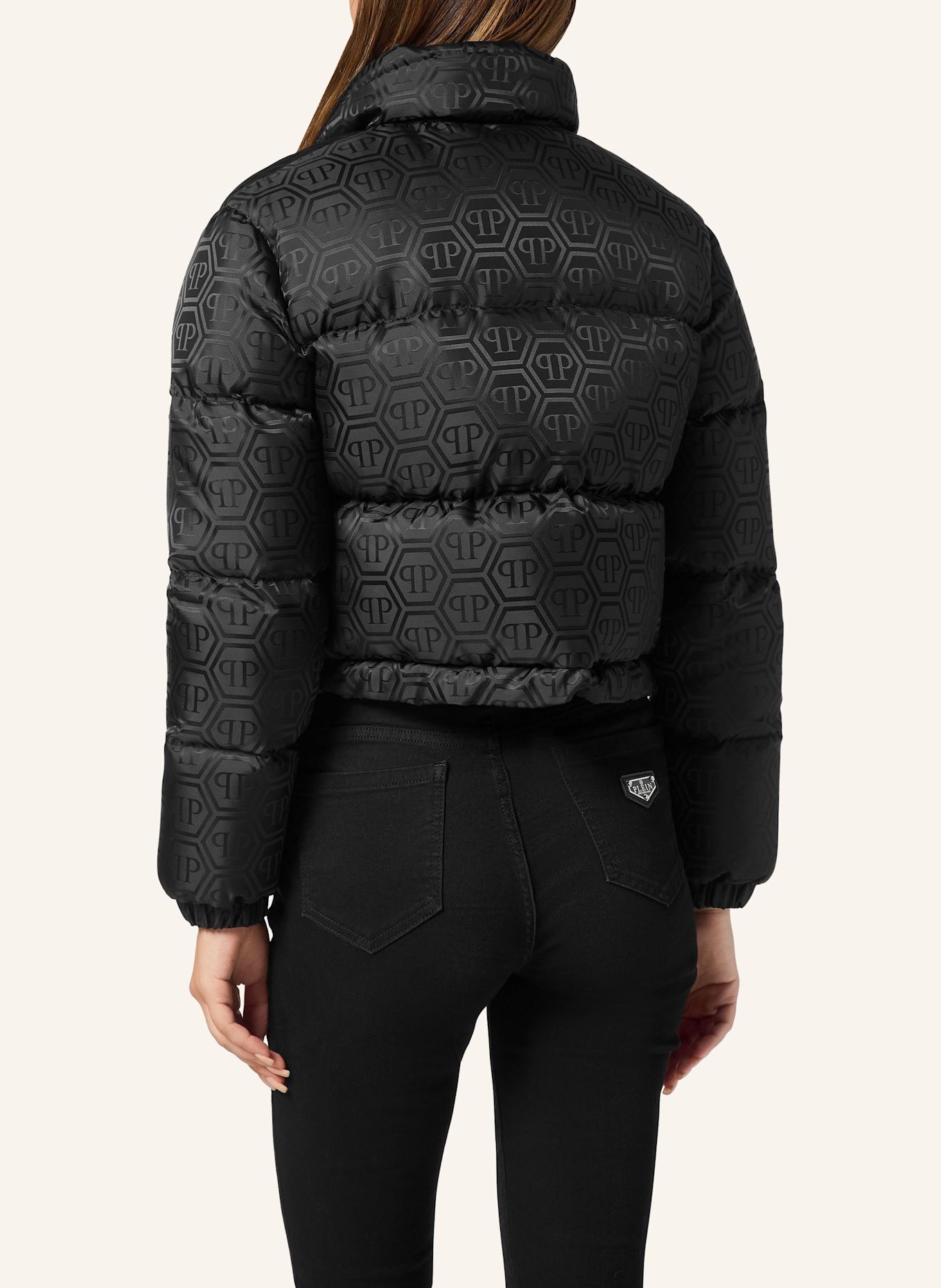 PHILIPP PLEIN Daunenjacke MONOGRAM, Farbe: SCHWARZ (Bild 2)