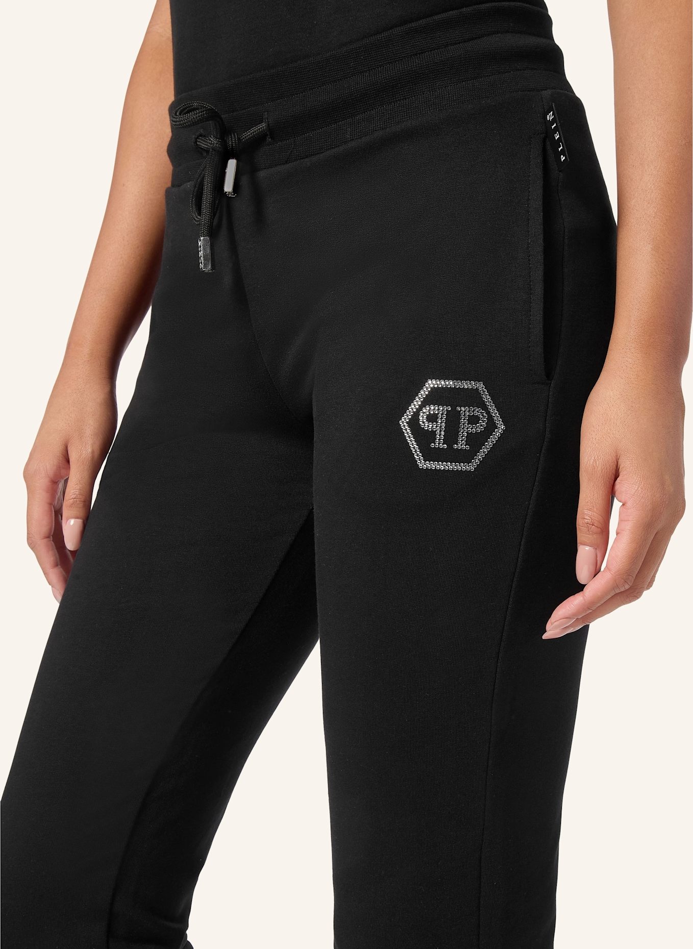 PHILIPP PLEIN PHILIPP PLEIN Jogginghose HEXAGON, Farbe: SCHWARZ (Bild 3)