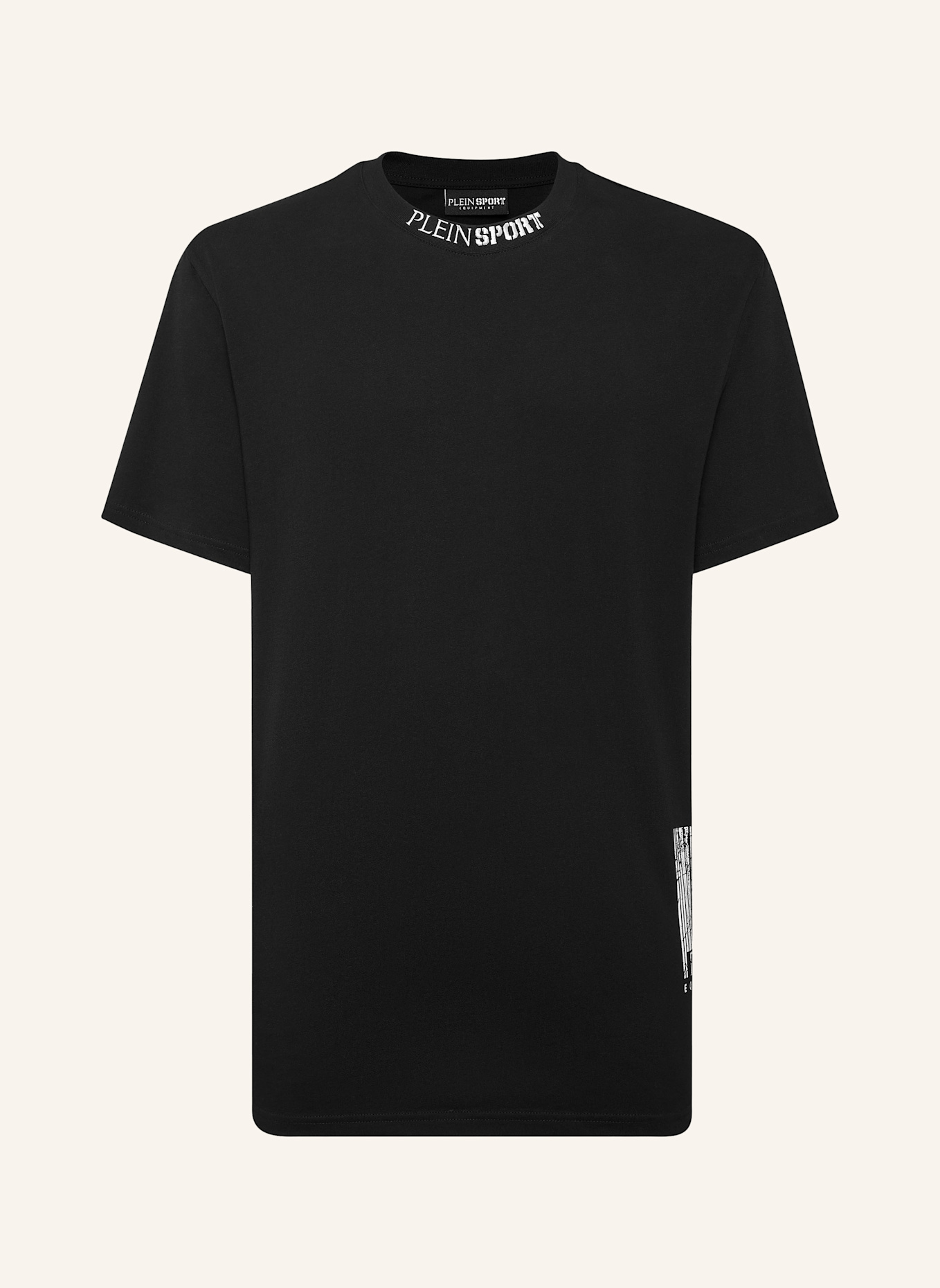 PLEIN SPORT T-Shirt BARCODE, Farbe: SCHWARZ (Bild 1)