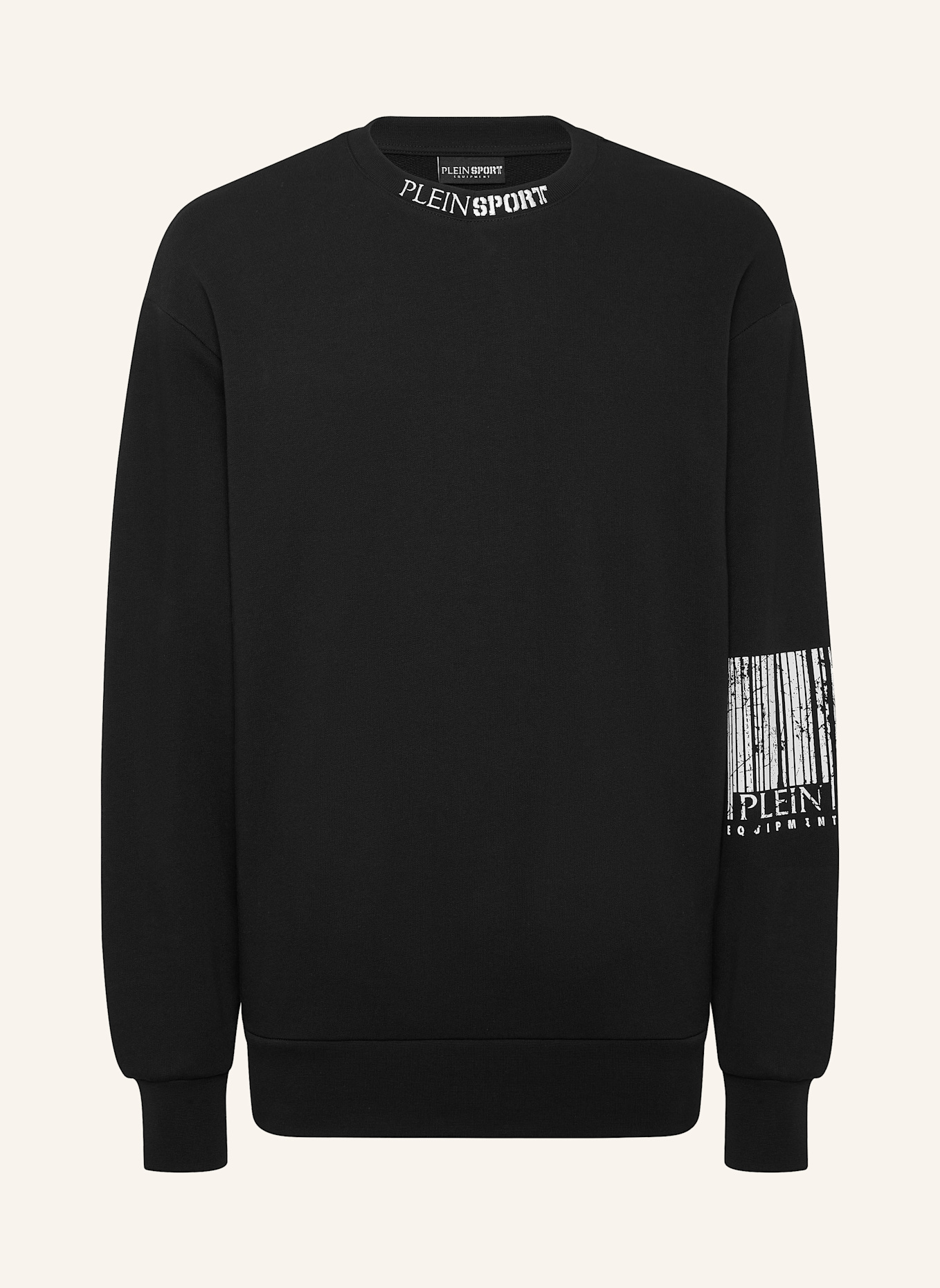 PLEIN SPORT Sweatshirt BARCODE, Farbe: SCHWARZ (Bild 1)