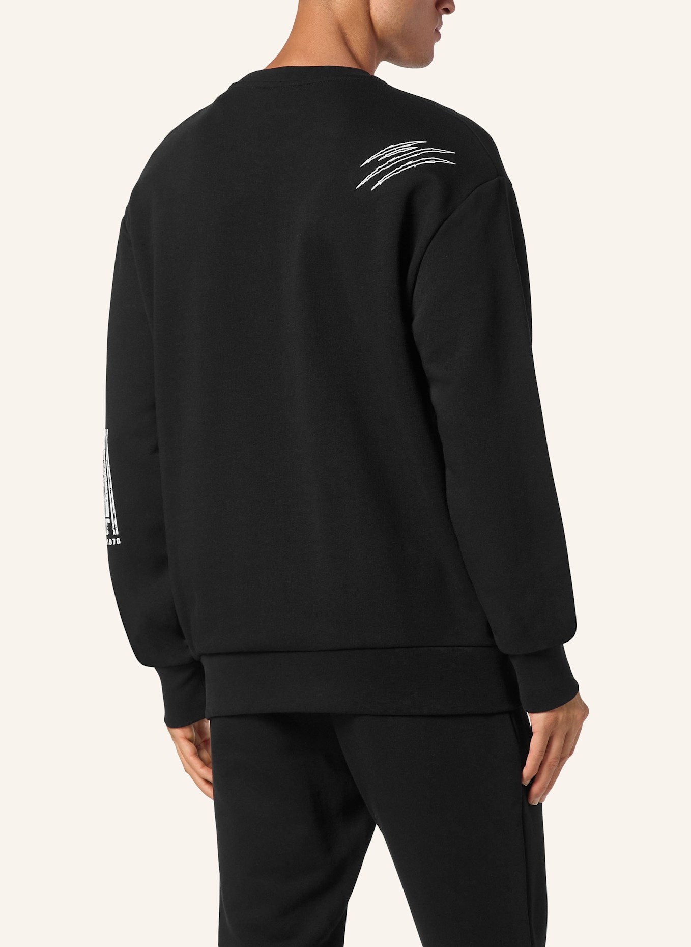 PLEIN SPORT Sweatshirt BARCODE, Farbe: SCHWARZ (Bild 2)