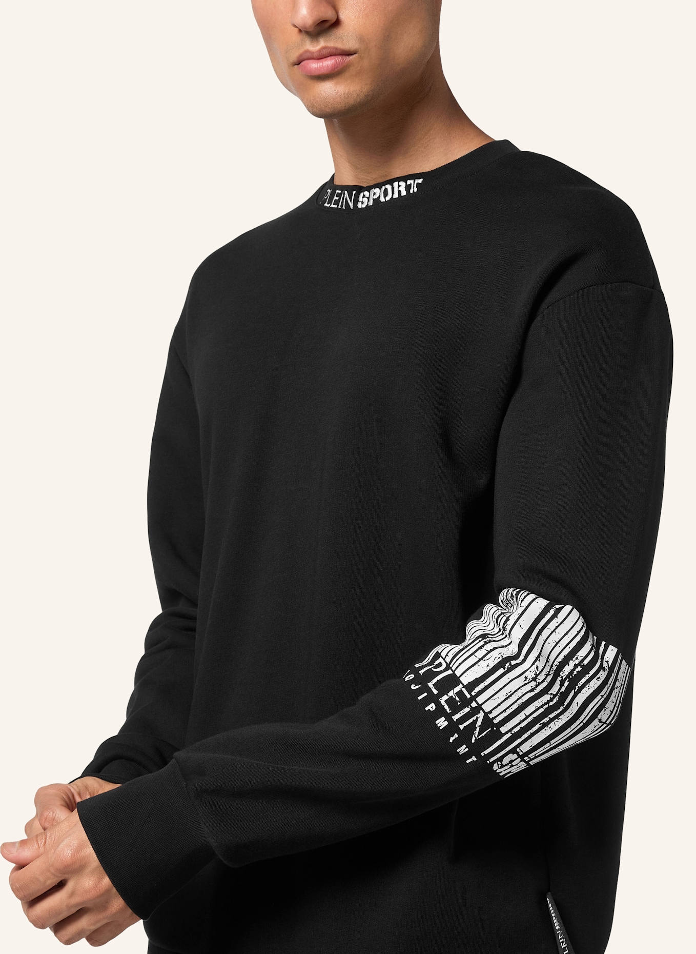 PLEIN SPORT Sweatshirt BARCODE, Farbe: SCHWARZ (Bild 3)