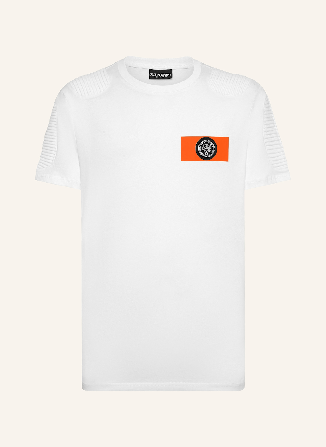 PLEIN SPORT T-Shirt, Farbe: ORANGE/ WEISS (Bild 1)