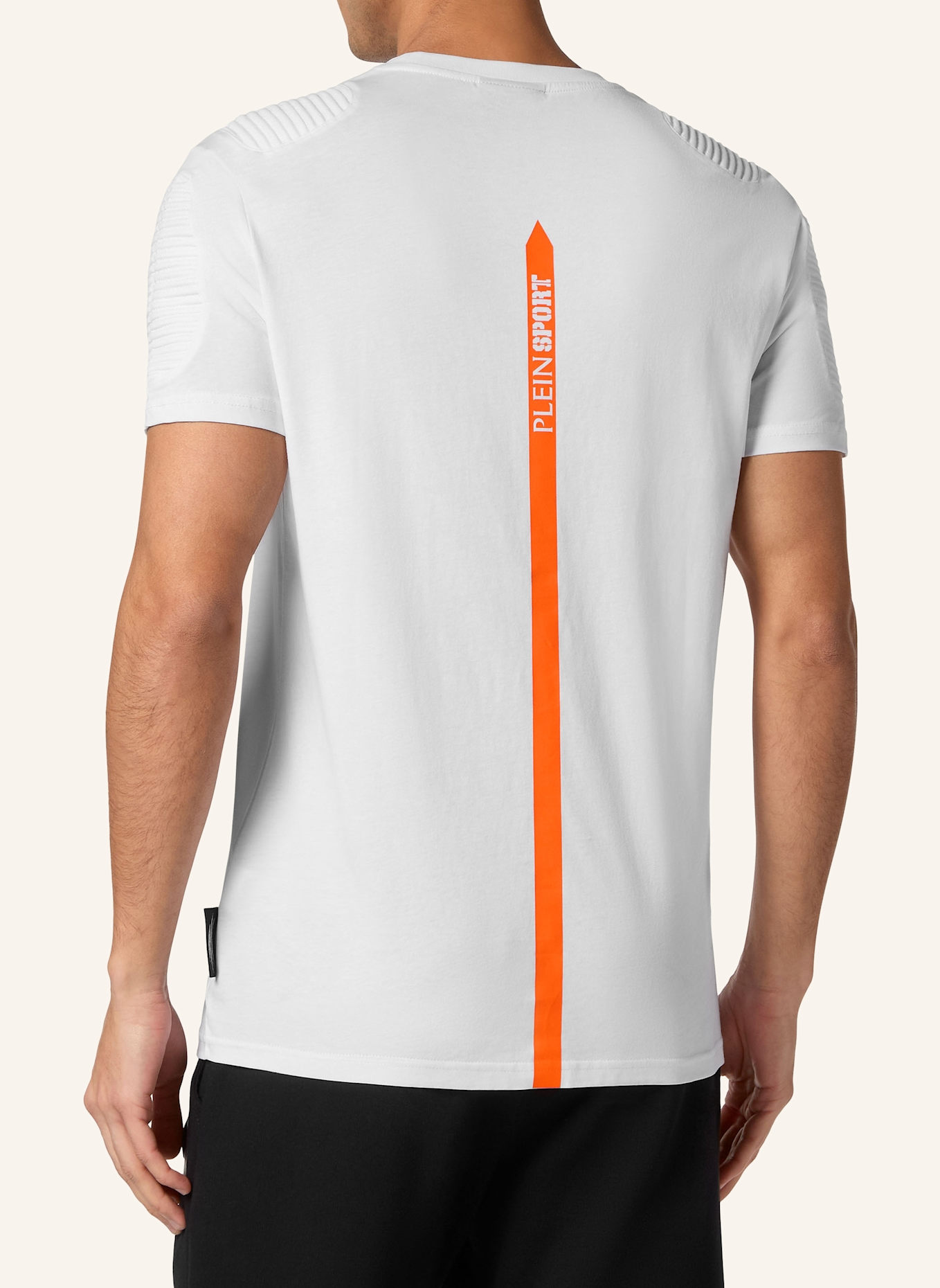 PLEIN SPORT T-Shirt, Farbe: ORANGE/ WEISS (Bild 2)