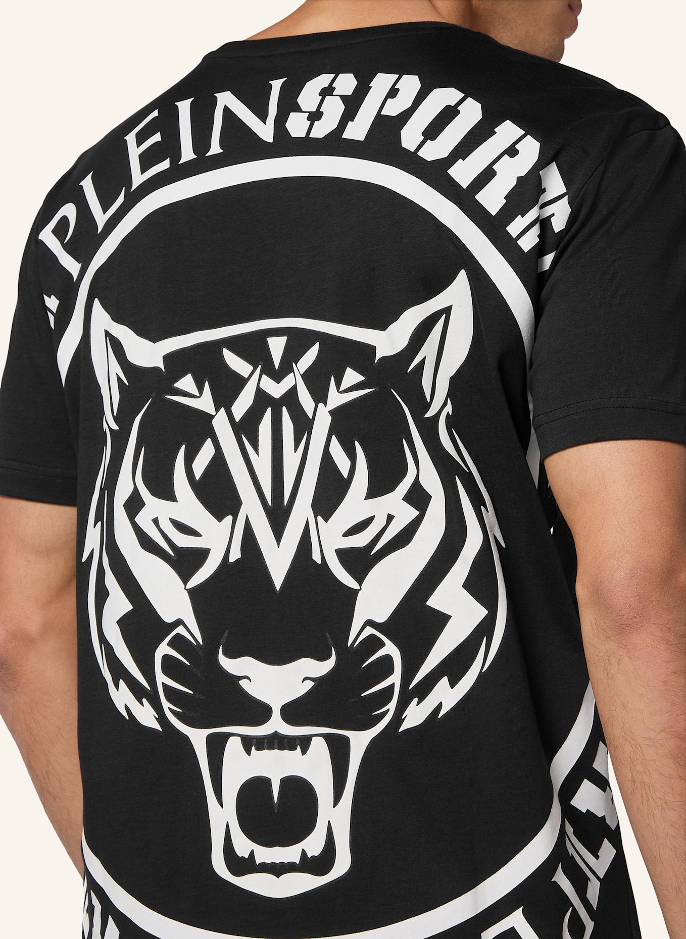 PLEIN SPORT T-Shirt CARBON TIGER, Farbe: SCHWARZ (Bild 3)