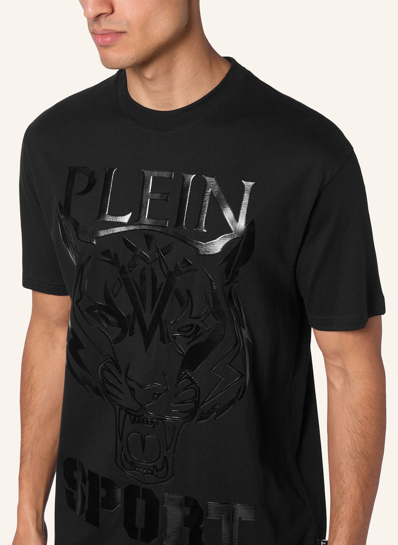 PLEIN SPORT T-Shirt TIGER, Farbe: SCHWARZ (Bild 3)