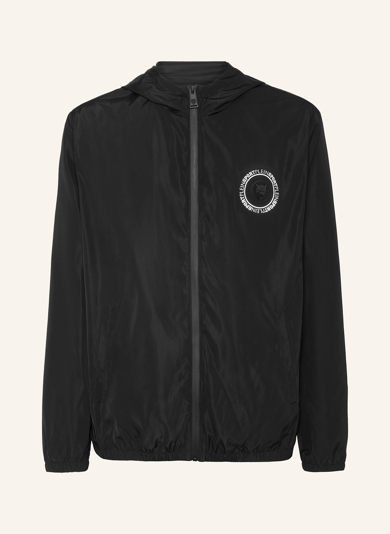 PLEIN SPORT Windbreaker CARBON TIGER, Farbe: SCHWARZ (Bild 1)