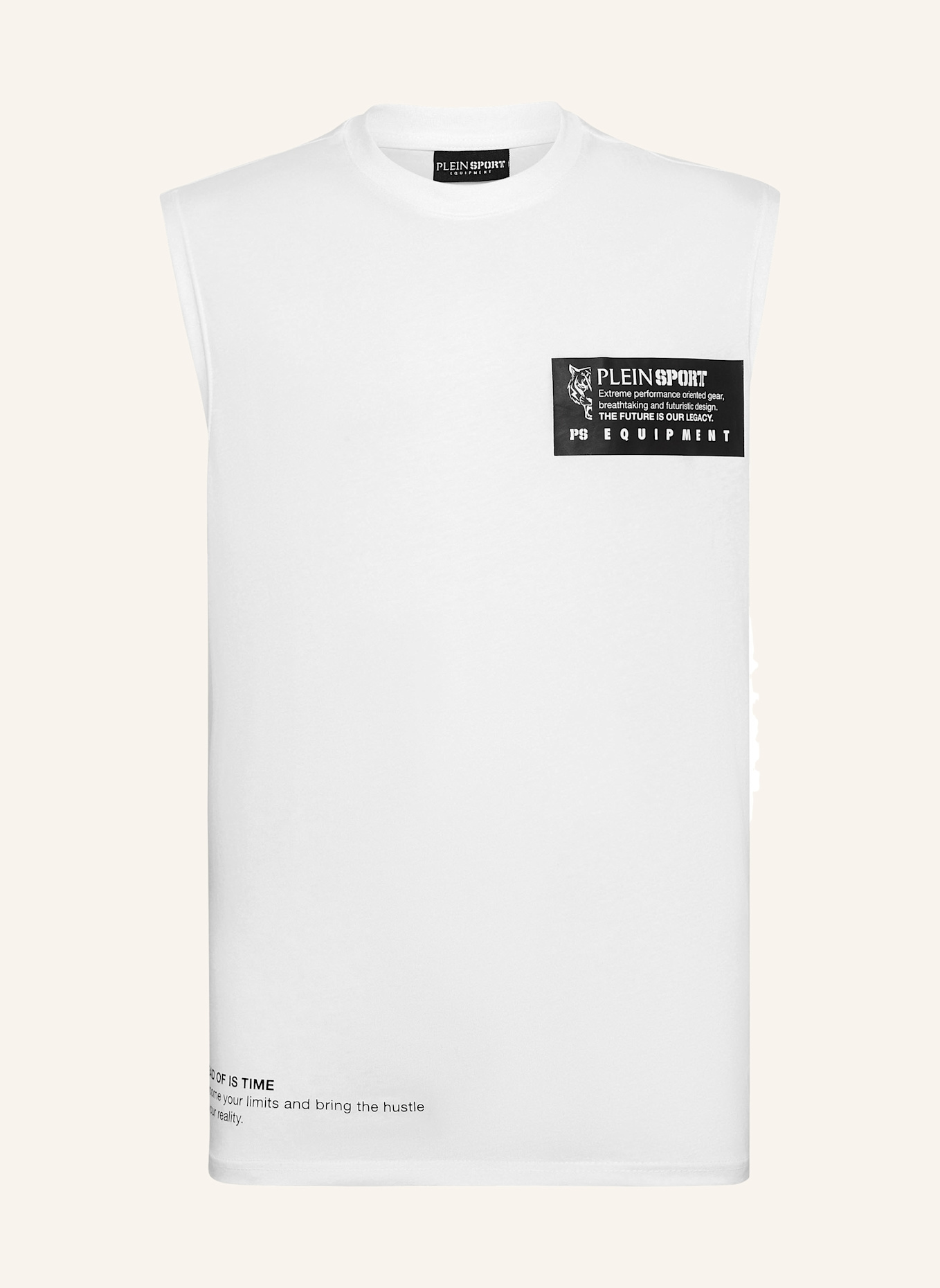 PLEIN SPORT Tanktop, Farbe: WEISS/ SCHWARZ (Bild 1)