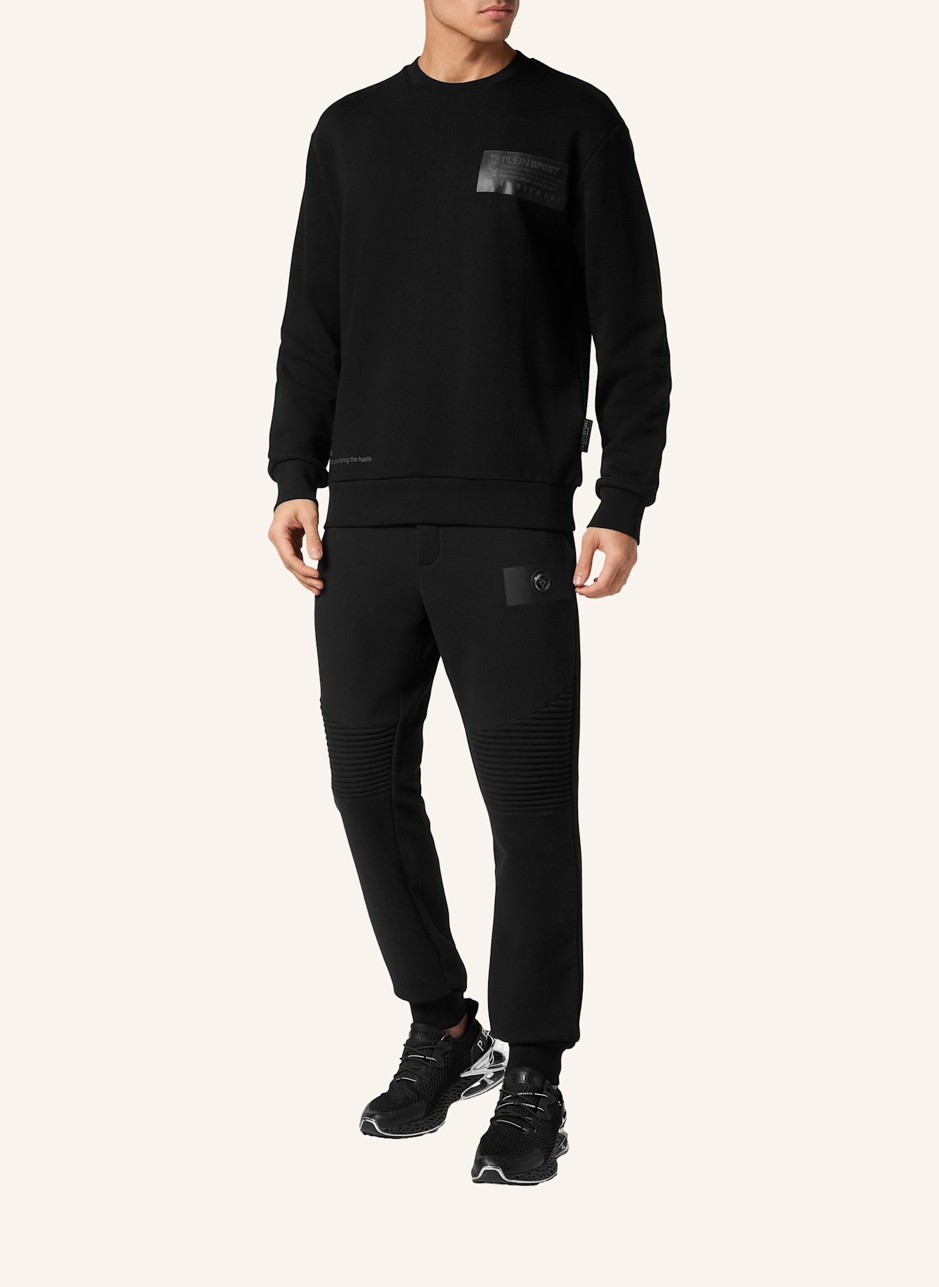 PLEIN SPORT Sweatshirt, Farbe: SCHWARZ (Bild 4)