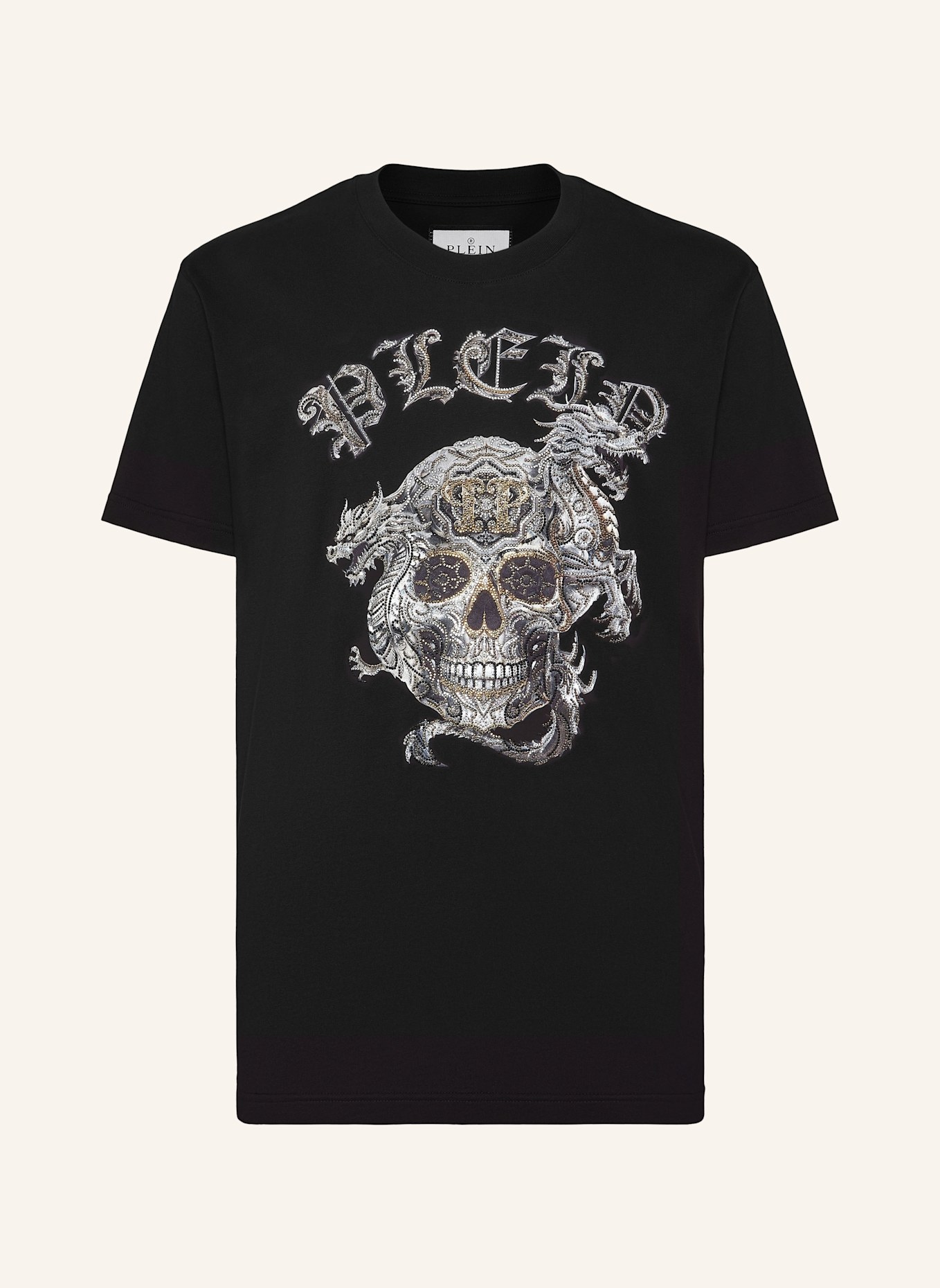 PHILIPP PLEIN PHILIPP PLEIN T-Shirt SKULL, Farbe: SCHWARZ (Bild 1)