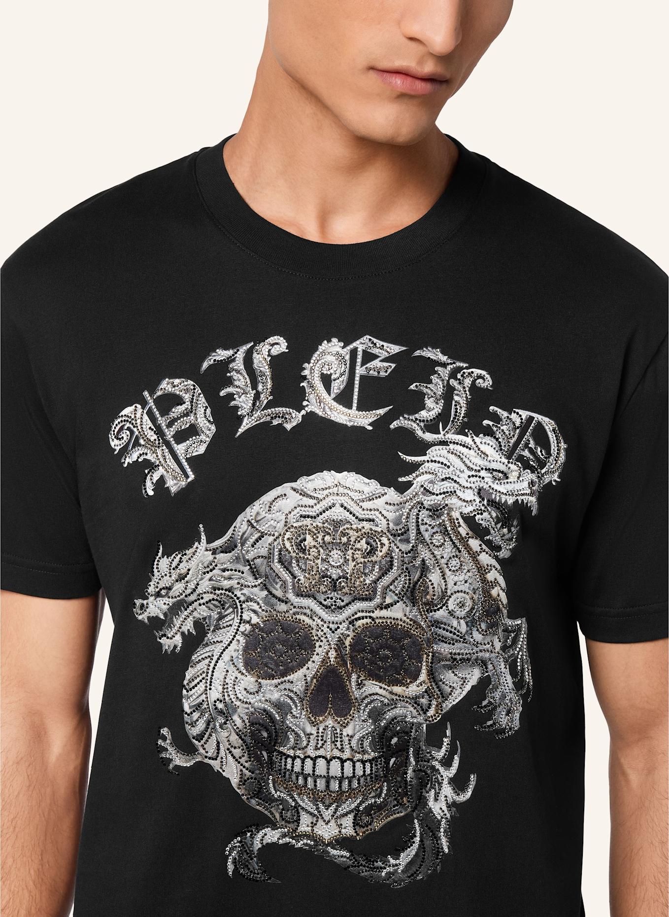 PHILIPP PLEIN PHILIPP PLEIN T-Shirt SKULL, Farbe: SCHWARZ (Bild 3)